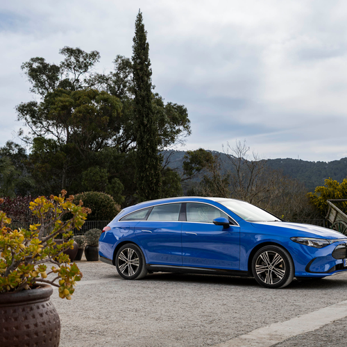 2026 Mercedes-Benz CLA 250 Plus Shooting Brake X118 Side View