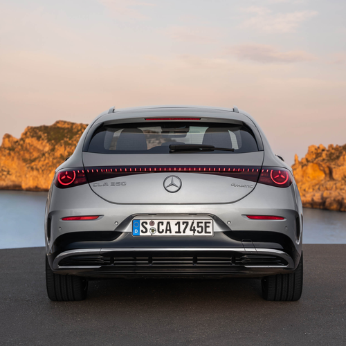 2026 Mercedes-Benz CLA 350 4MATIC Shooting Brake X118 Rear View
