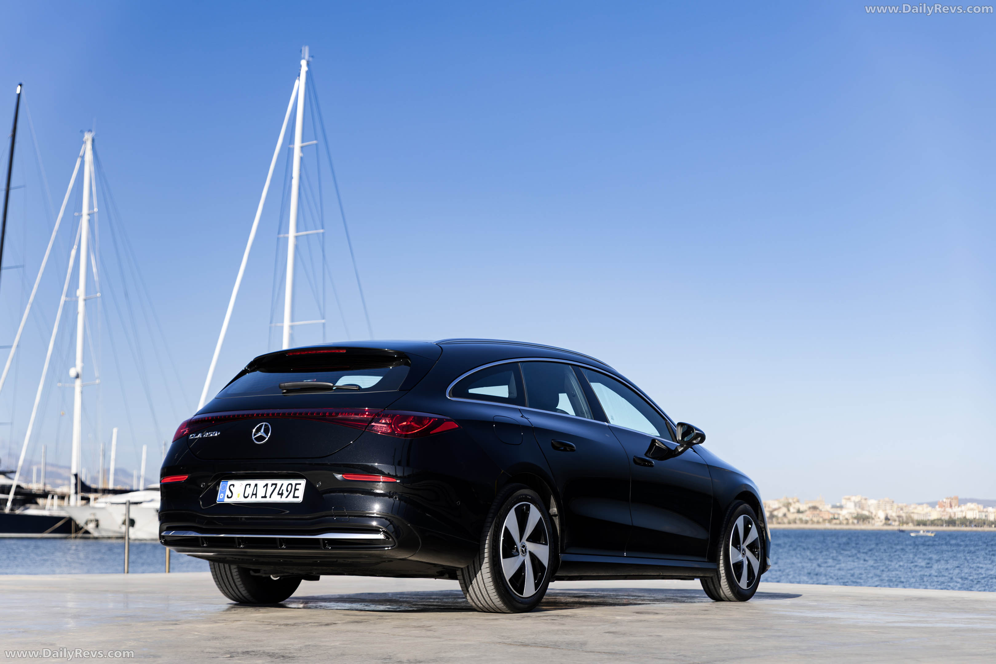 2026 Mercedes-Benz CLA 250 Plus Shooting Brake X118 Cosmic Black Rear View