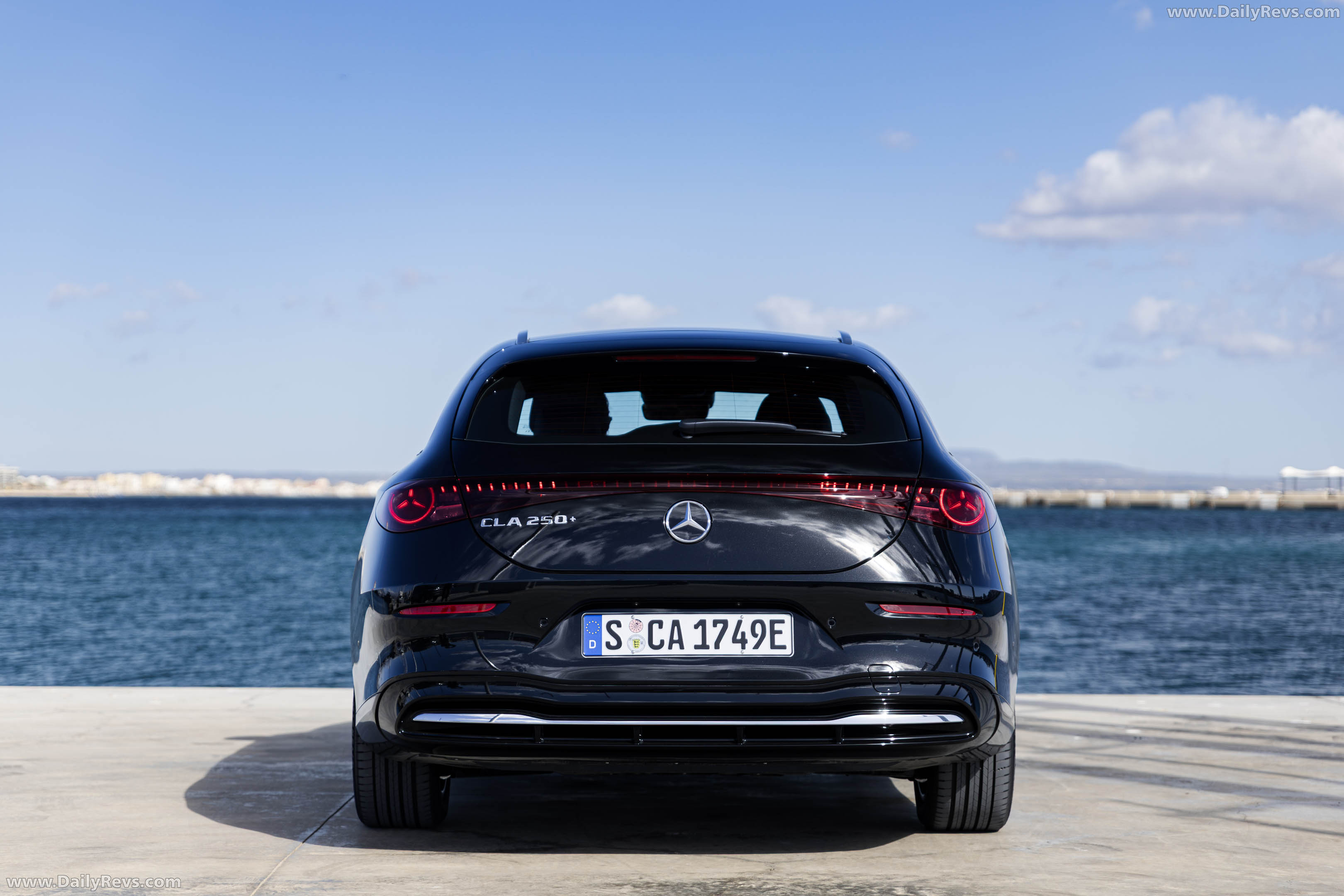 2026 Mercedes-Benz CLA 250 Plus Shooting Brake X118 Cosmic Black Rear View
