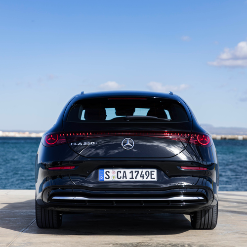 2026 Mercedes-Benz CLA 250 Plus Shooting Brake X118 Cosmic Black Rear View