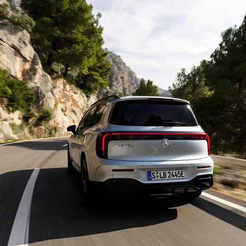 2027 Mercedes-Benz GLB 250 Plus EQ X247 High-tech Silver Rear View