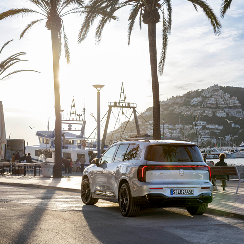 2027 Mercedes-Benz GLB 250 Plus EQ X247 High-tech Silver Rear View