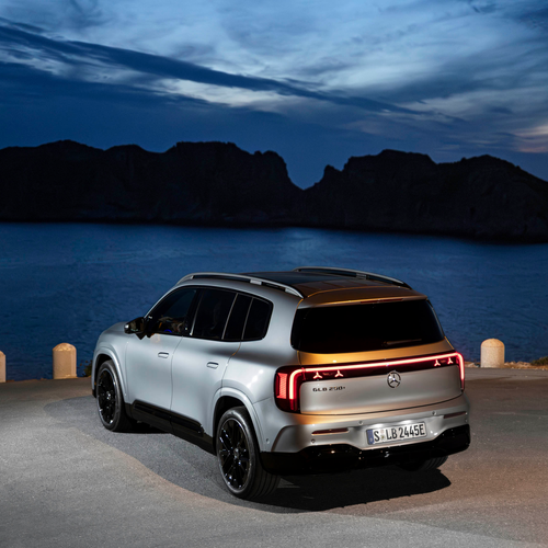 2027 Mercedes-Benz GLB 250 Plus EQ X247 High-tech Silver Rear View