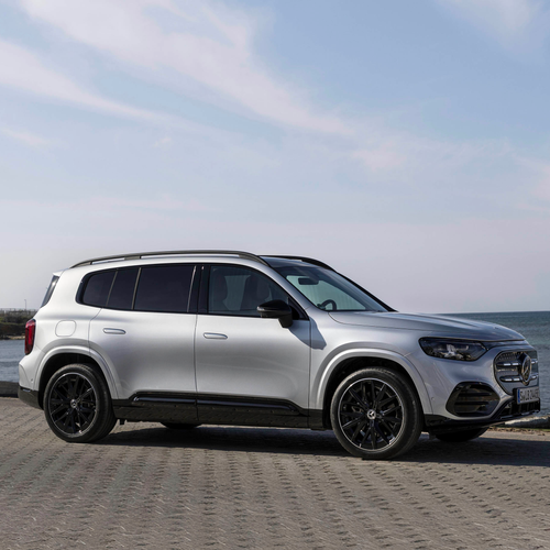 2027 Mercedes-Benz GLB 250 Plus EQ X247 High-tech Silver Side View