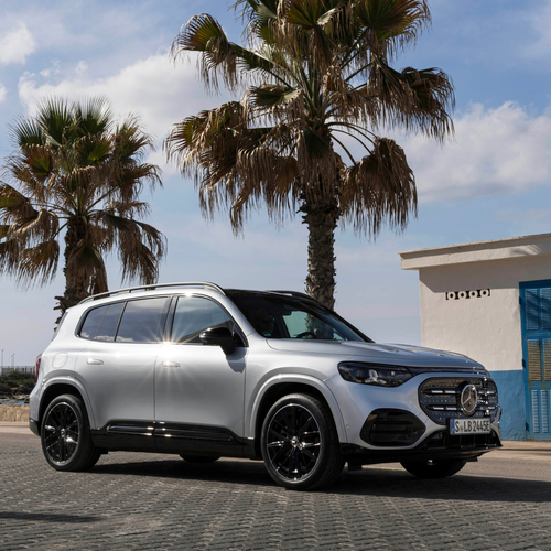 2027 Mercedes-Benz GLB 250 Plus EQ X247 High-tech Silver Side View