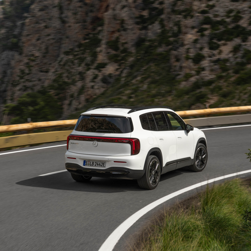2027 Mercedes-Benz GLB 250 Plus EQ X247 Polar White Rear View