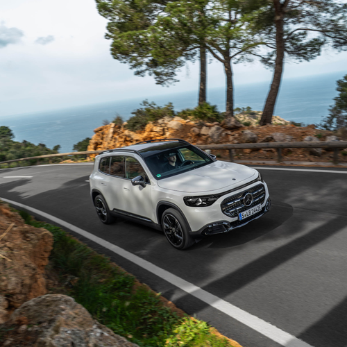 2027 Mercedes-Benz GLB 250 Plus EQ X247 Polar White Top View