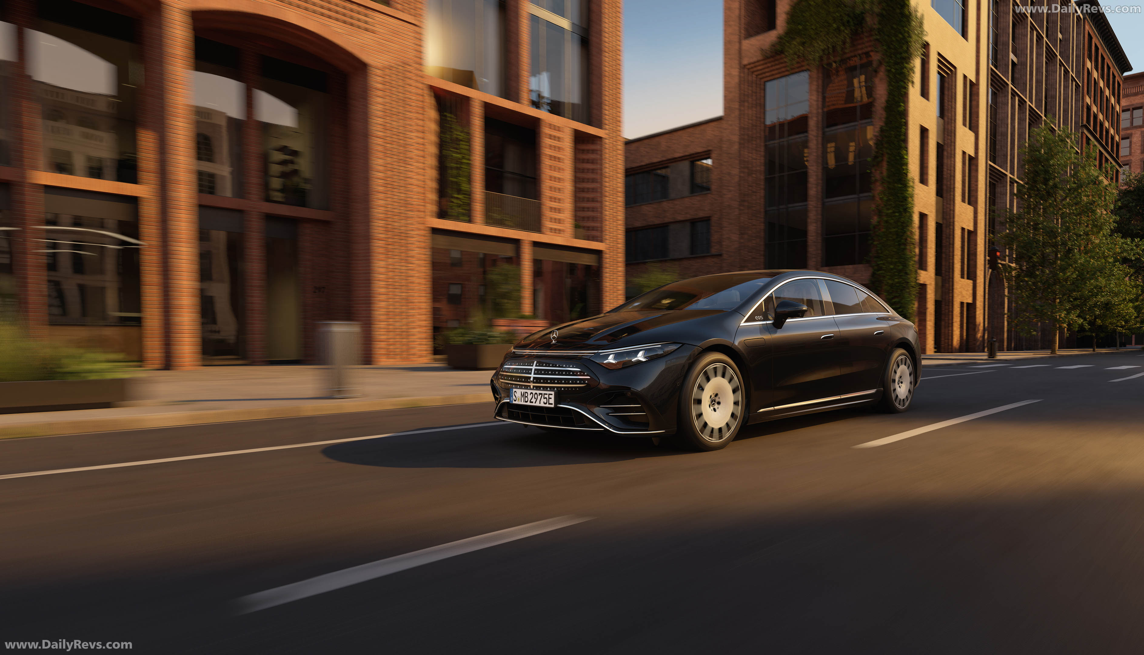 2027 Mercedes-Benz EQS Front View
