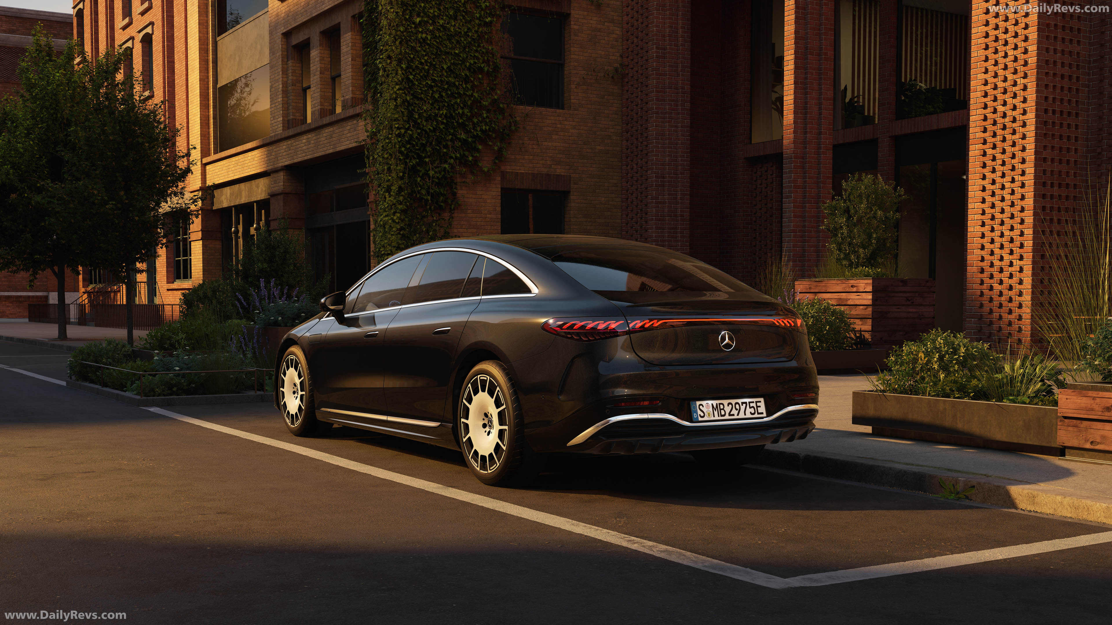 2027 Mercedes-Benz EQS Rear View