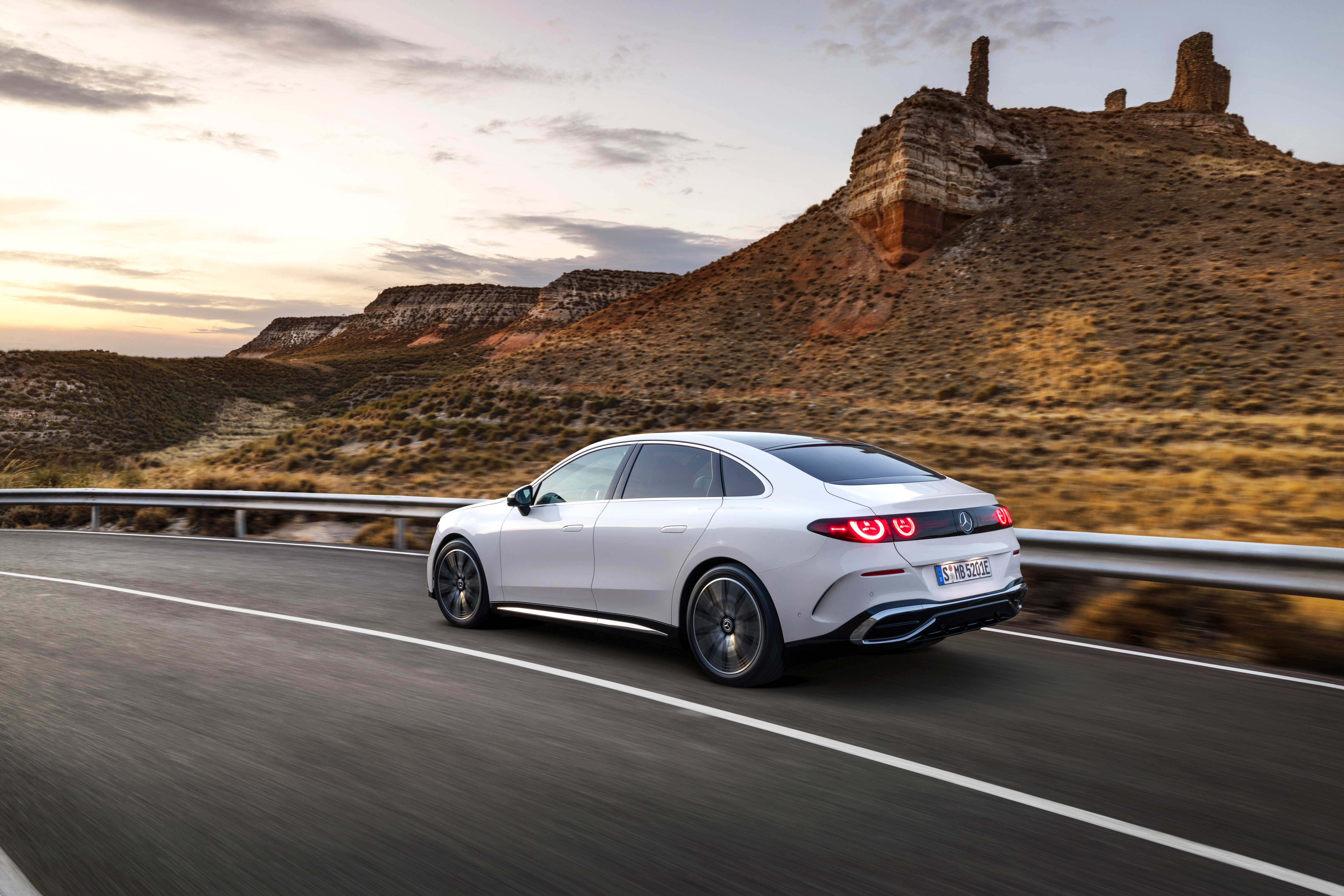 2027 Mercedes-Benz C-Class Electric W206 Rear View