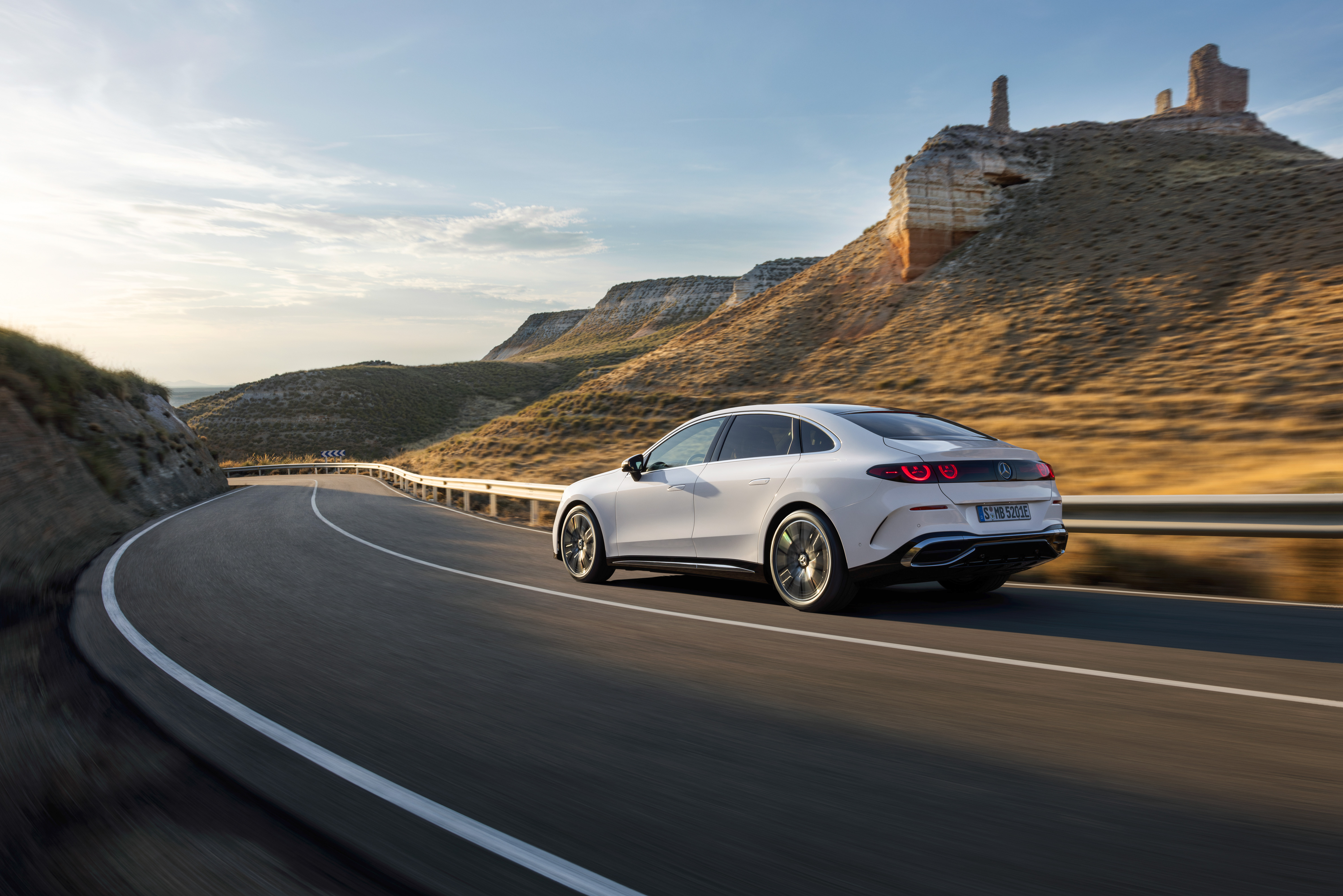 2027 Mercedes-Benz C-Class Electric W206 Rear View