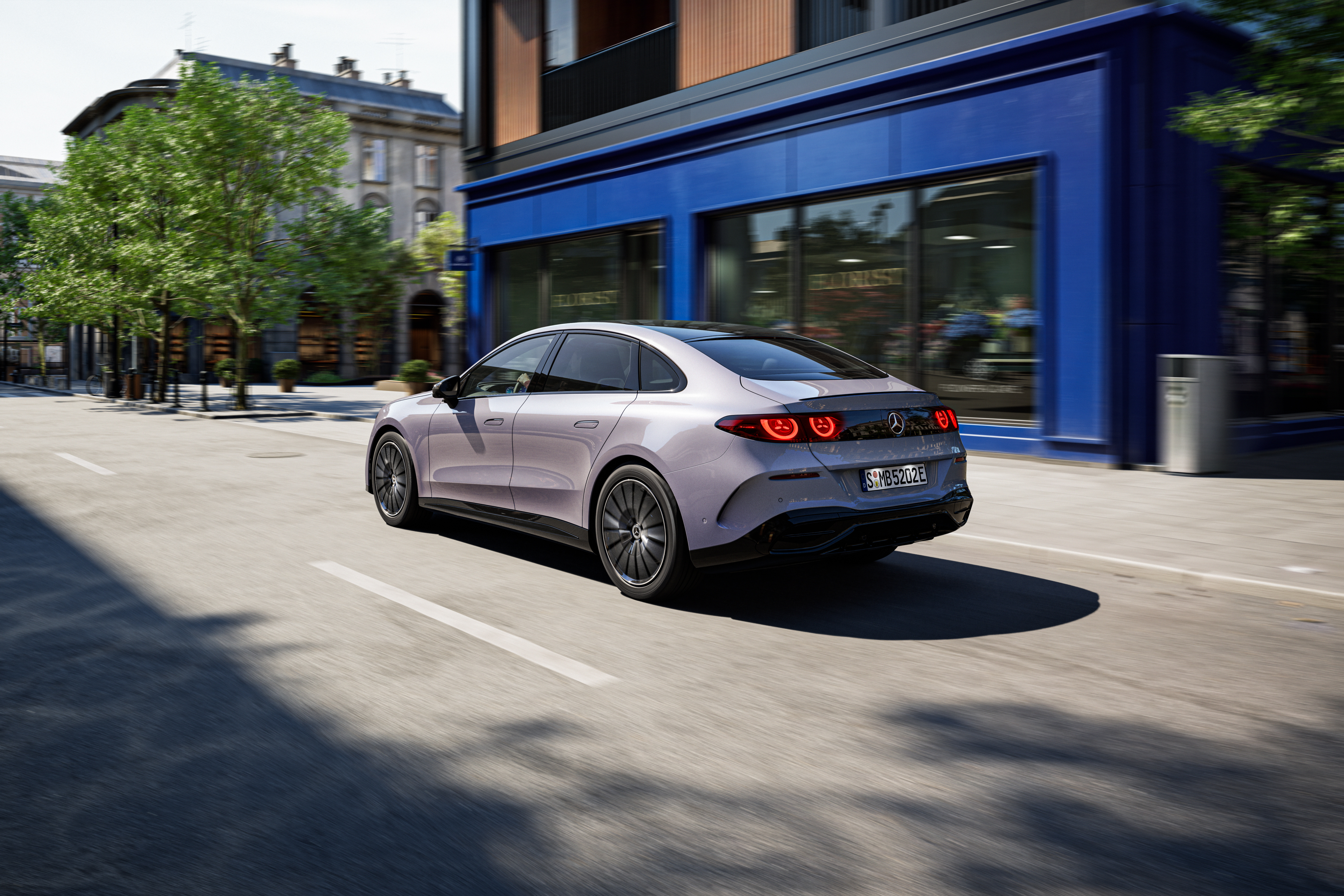 2027 Mercedes-Benz C-Class Electric W206 Rear View