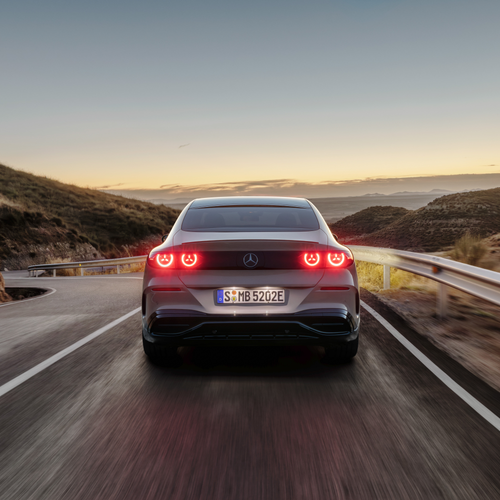 2027 Mercedes-Benz C-Class Electric W206 Rear View
