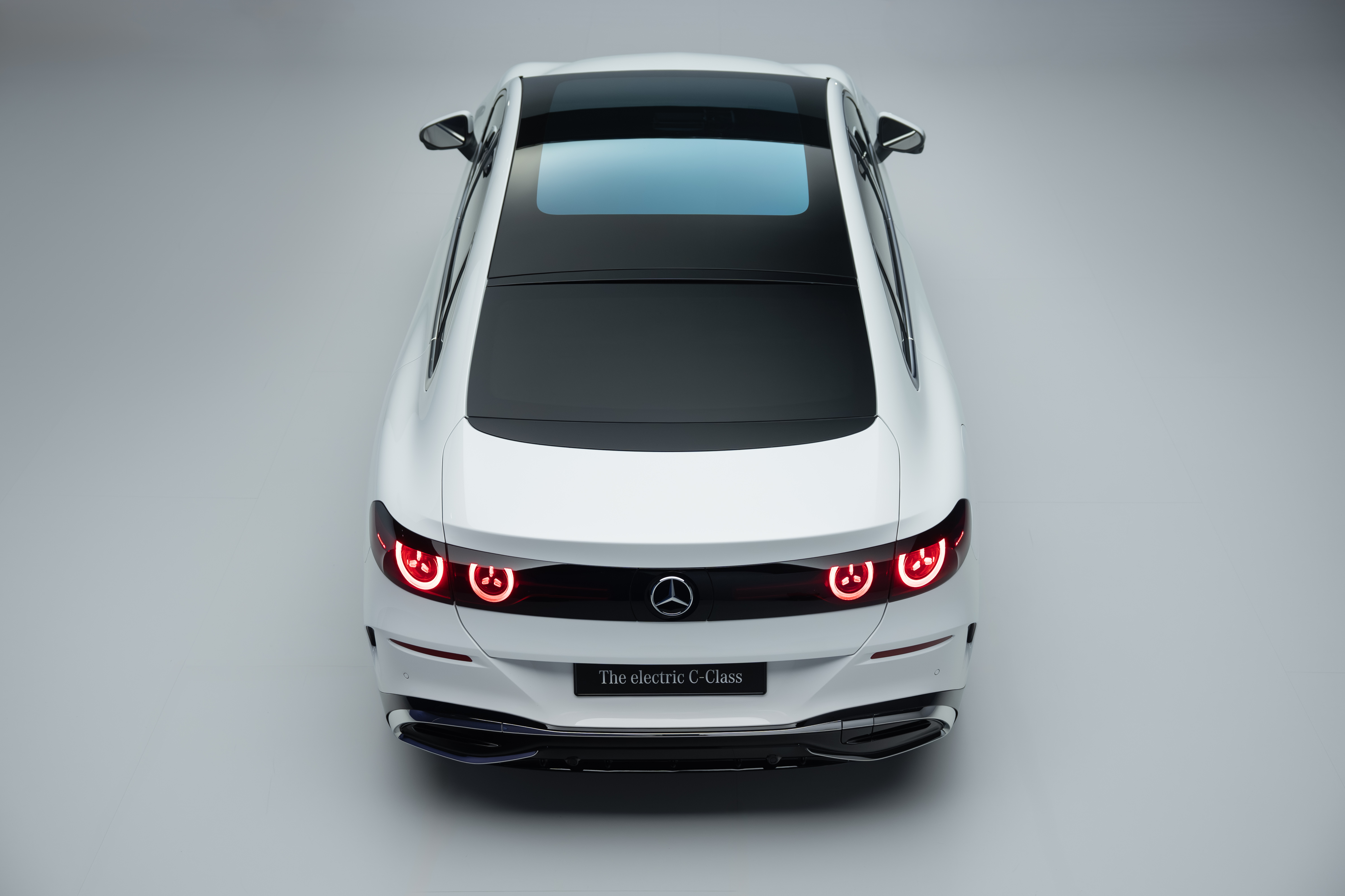 2027 Mercedes-Benz C-Class Electric W206 Top View