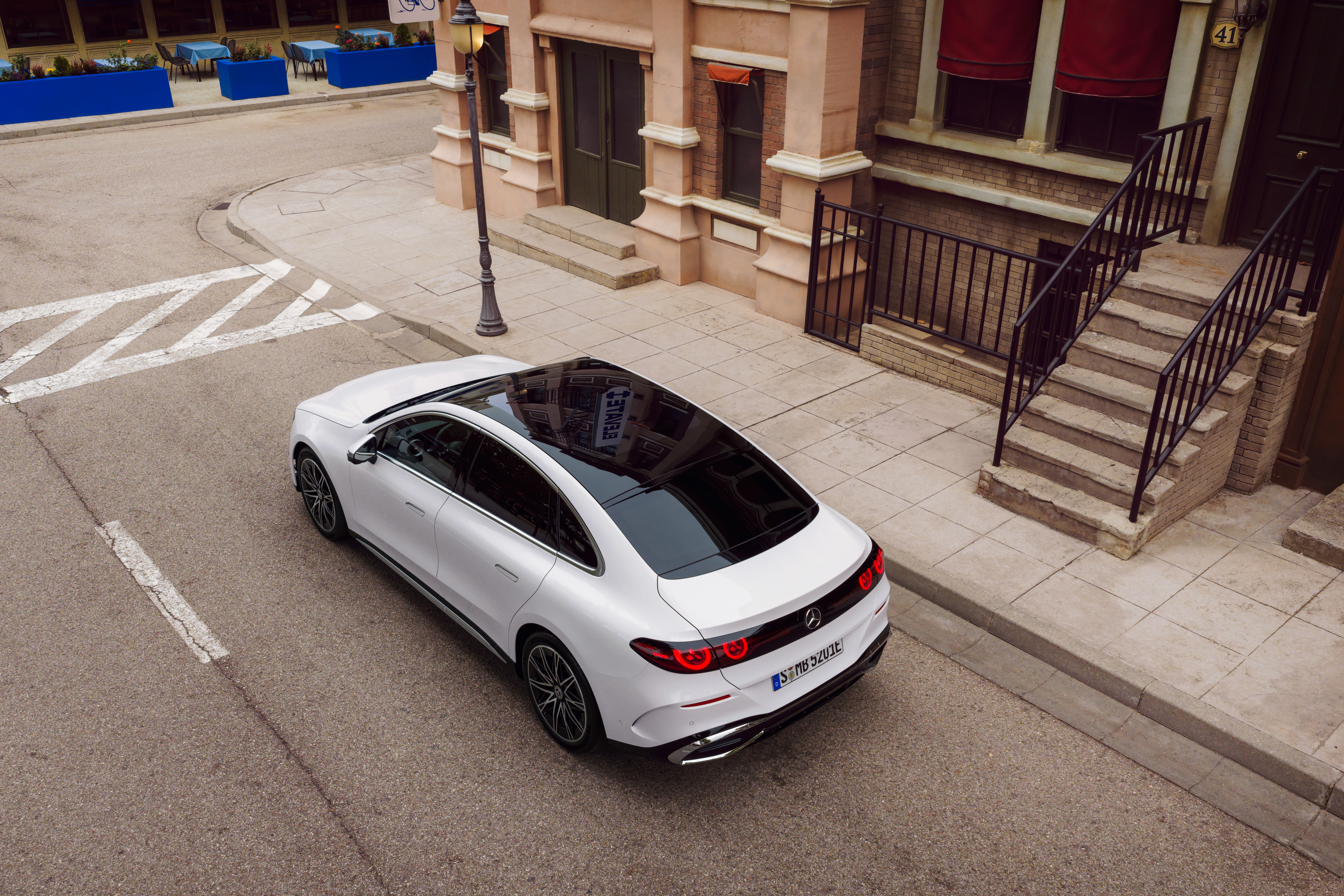 2027 Mercedes-Benz C-Class Electric W206 Top View
