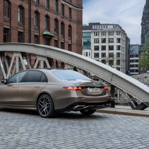 2027 Mercedes-Benz S 500 4MATIC W223 Rear View