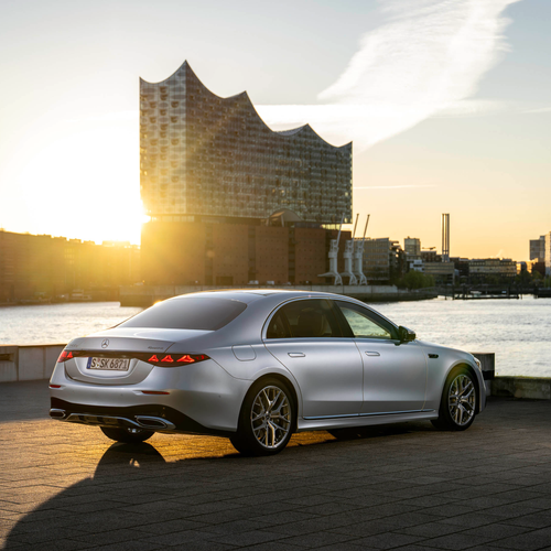 2027 Mercedes-Benz S 450d 4MATIC W223 Rear View