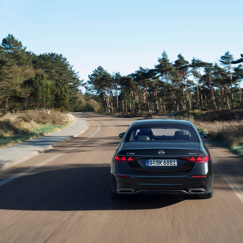 2027 Mercedes-Benz S 500 4MATIC Manufaktur W223 Rear View