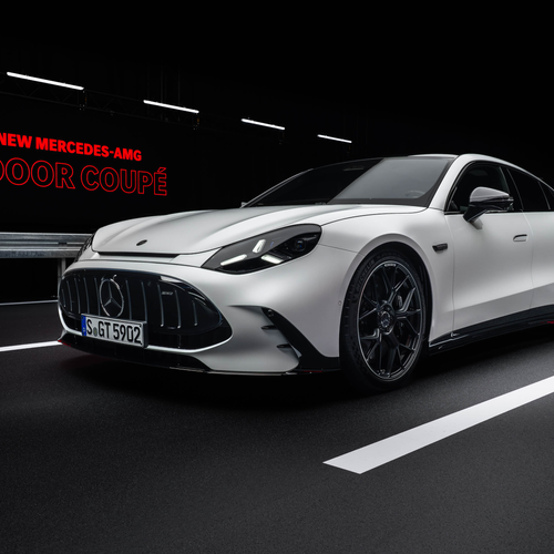 2027 Mercedes-Benz AMG GT 63 4-door Coupe X290 Front View