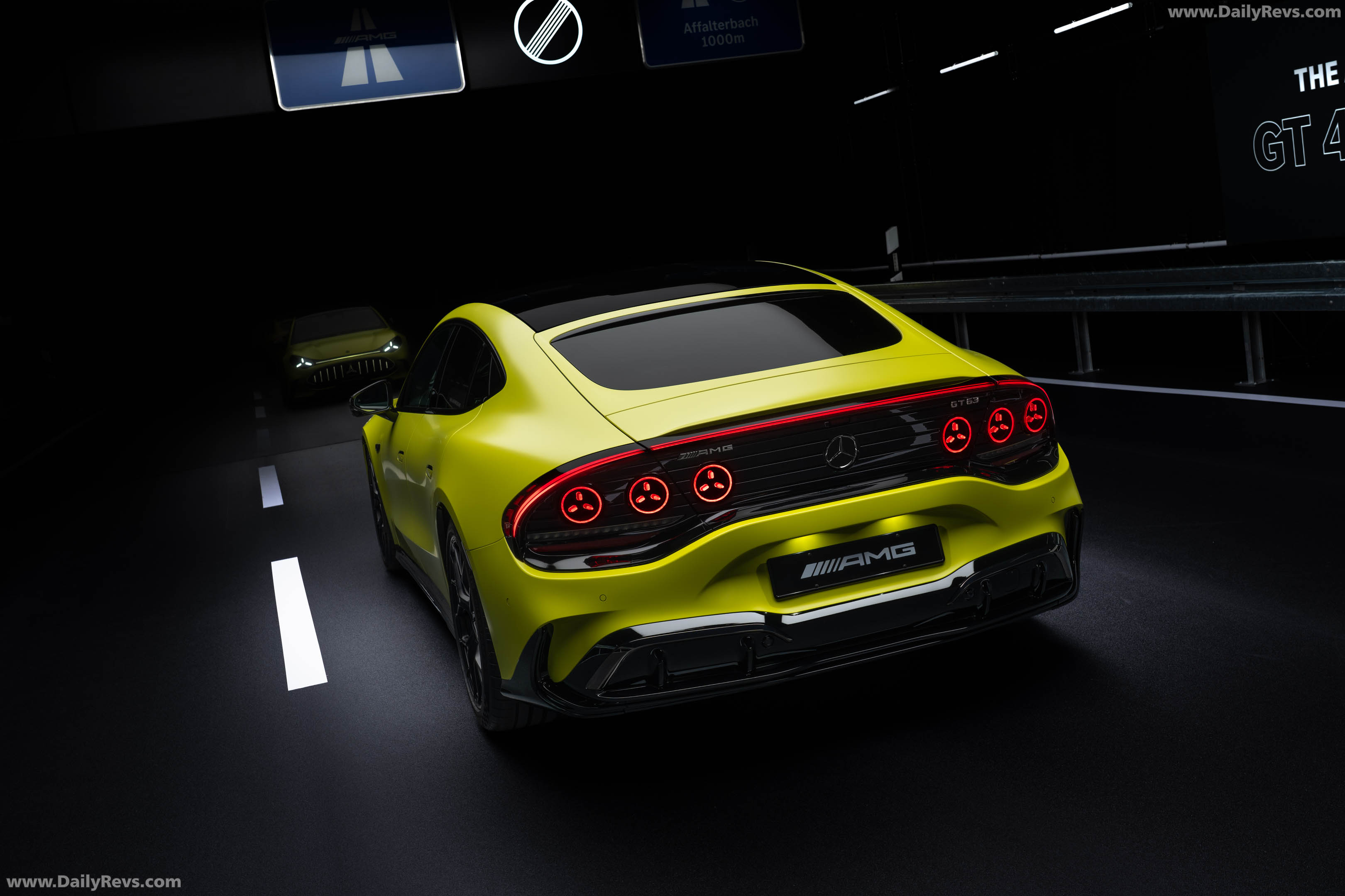 2027 Mercedes-Benz AMG GT 63 4-door Coupe X290 Rear View