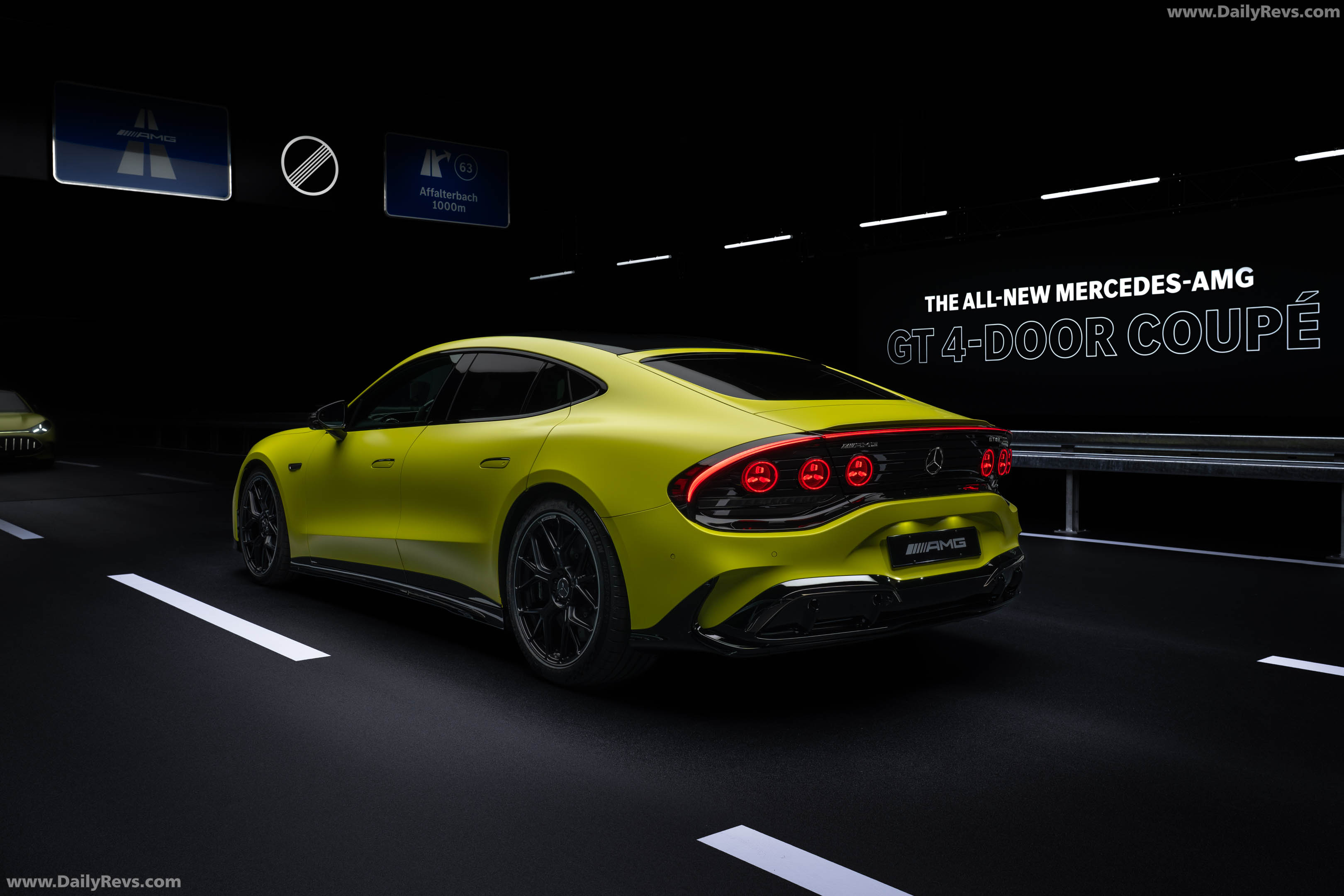 2027 Mercedes-Benz AMG GT 63 4-door Coupe X290 Rear View