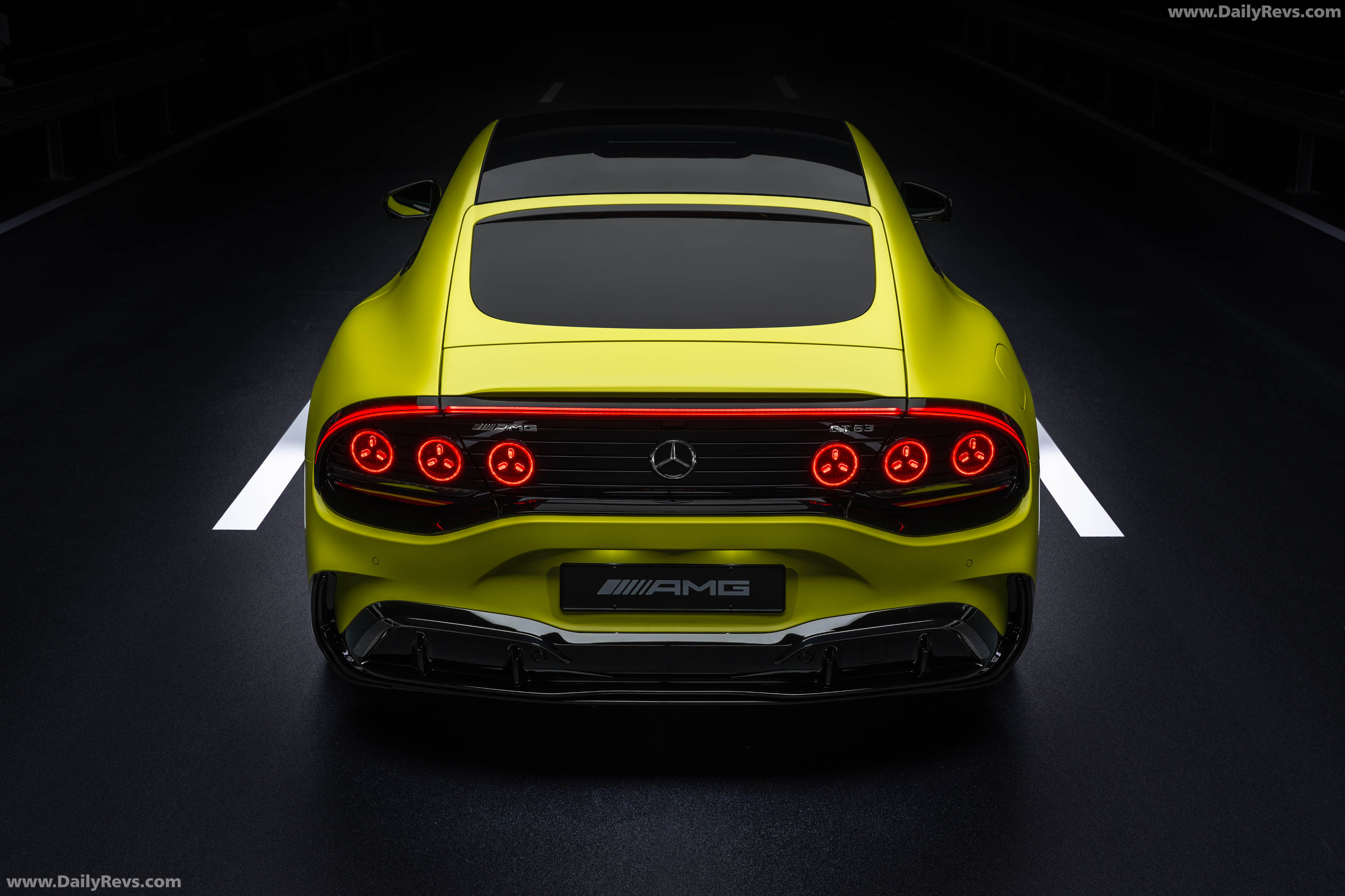 2027 Mercedes-Benz AMG GT 63 4-door Coupe X290 Rear View