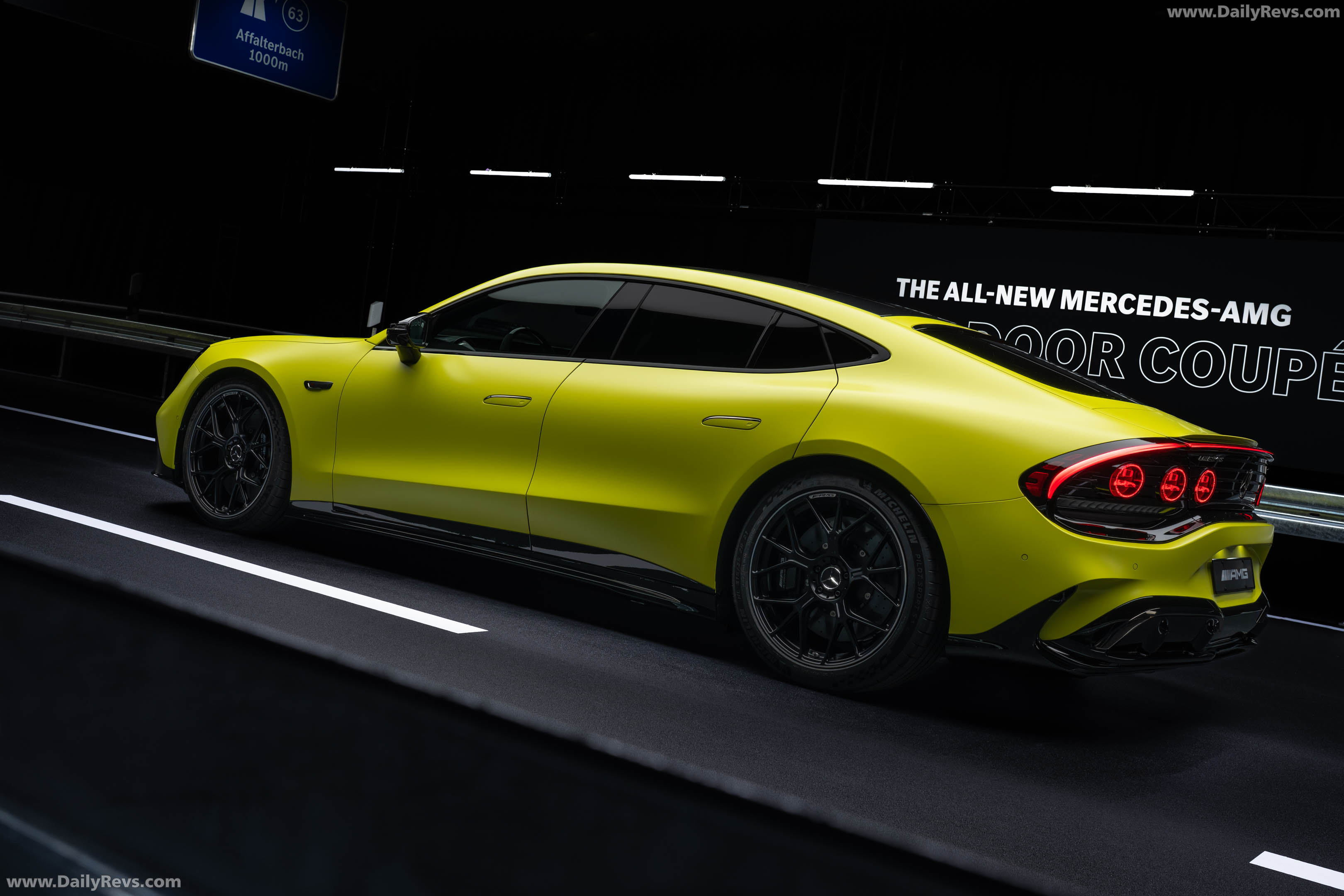 2027 Mercedes-Benz AMG GT 63 4-door Coupe X290 Rear View