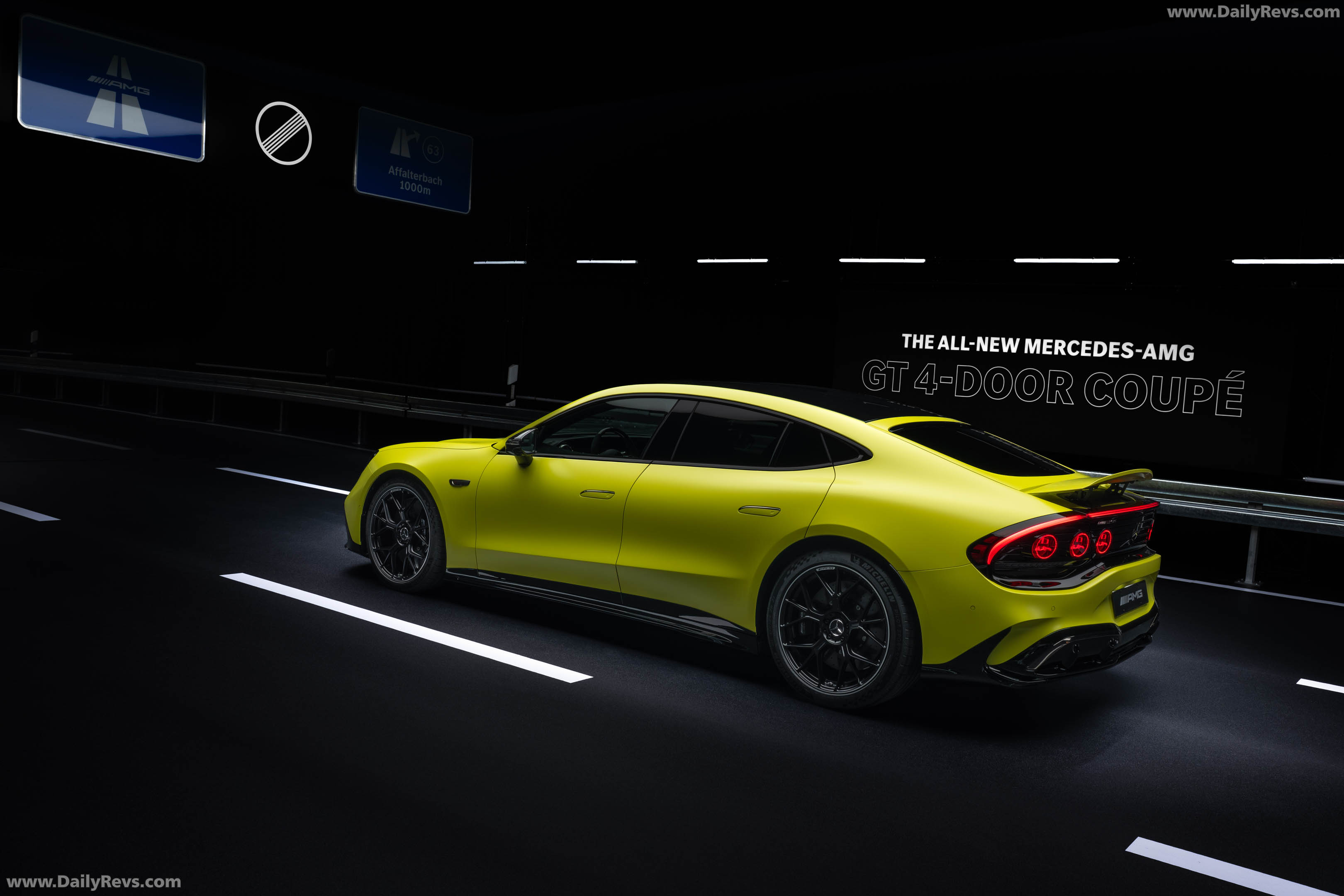 2027 Mercedes-Benz AMG GT 63 4-door Coupe X290 Rear View