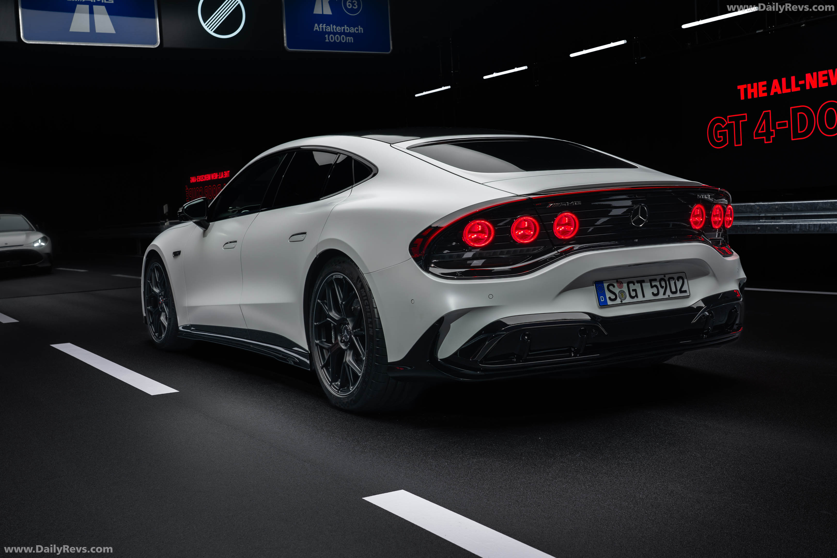 2027 Mercedes-Benz AMG GT 63 4-door Coupe X290 Rear View