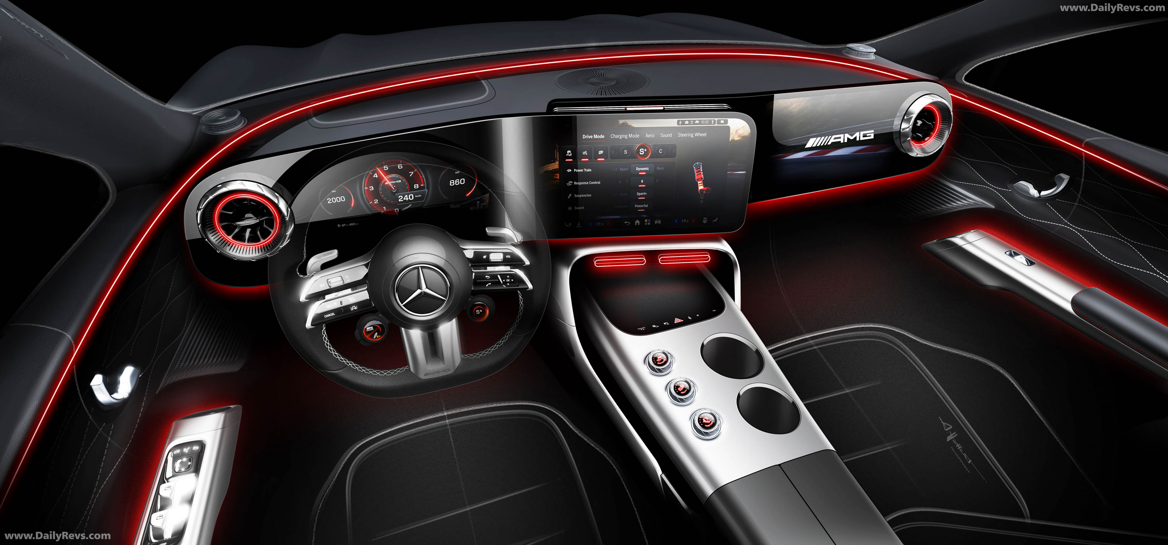 2027 Mercedes-Benz AMG GT 63 4-door Coupe X290 Interior