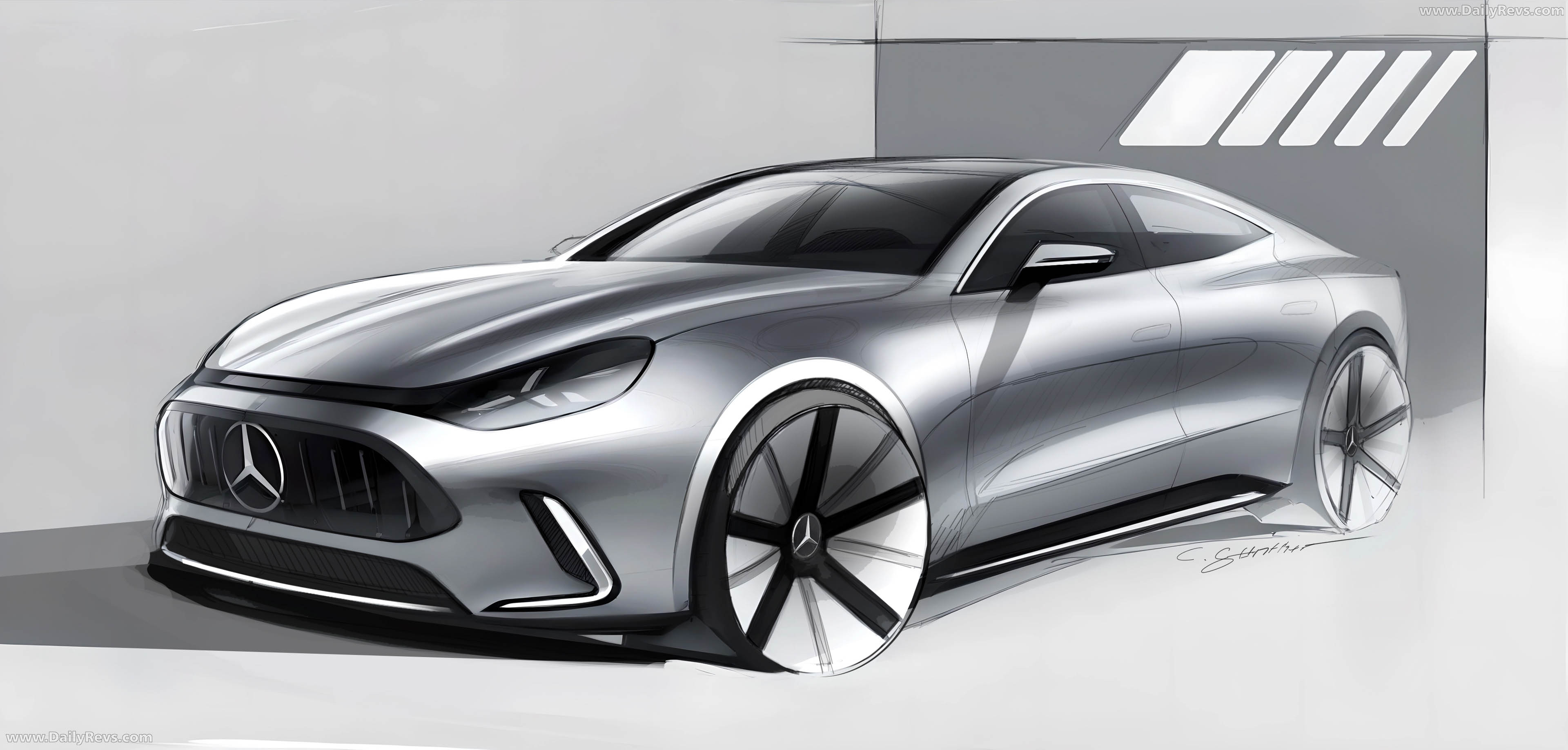 2027 Mercedes-Benz AMG GT 63 4-door Coupe X290 Sketches