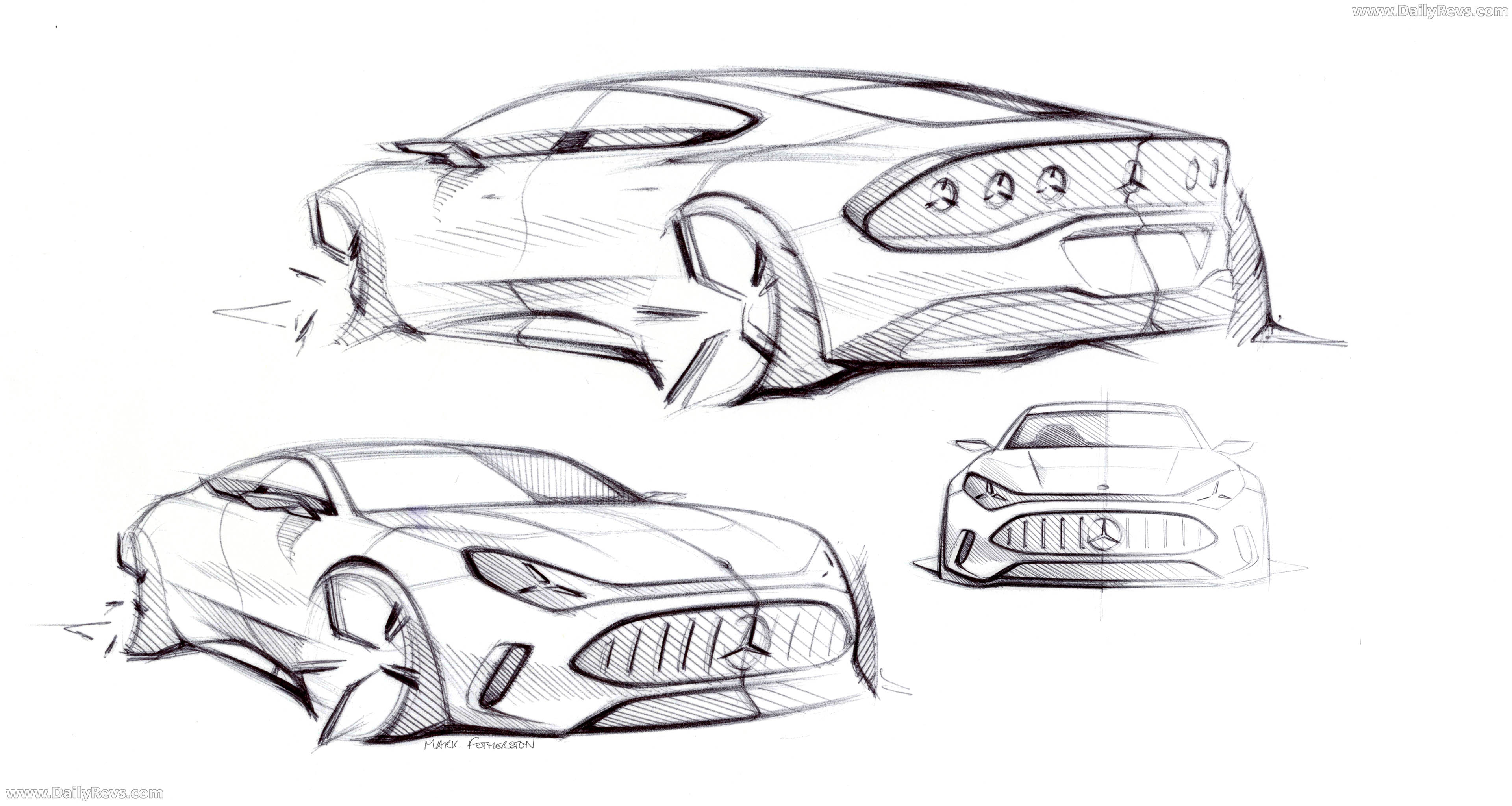 2027 Mercedes-Benz AMG GT 63 4-door Coupe X290 Sketches