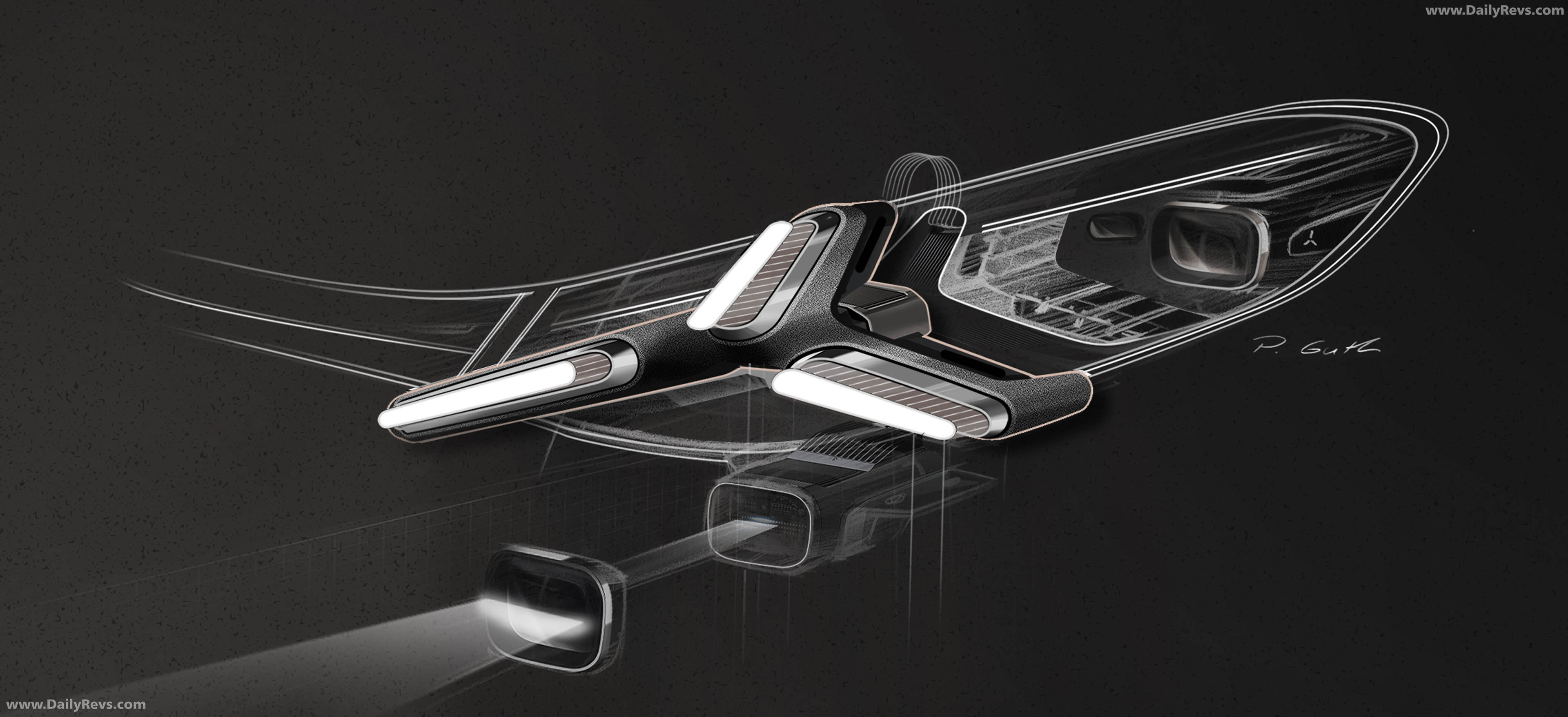 2027 Mercedes-Benz AMG GT 63 4-door Coupe X290 Sketches