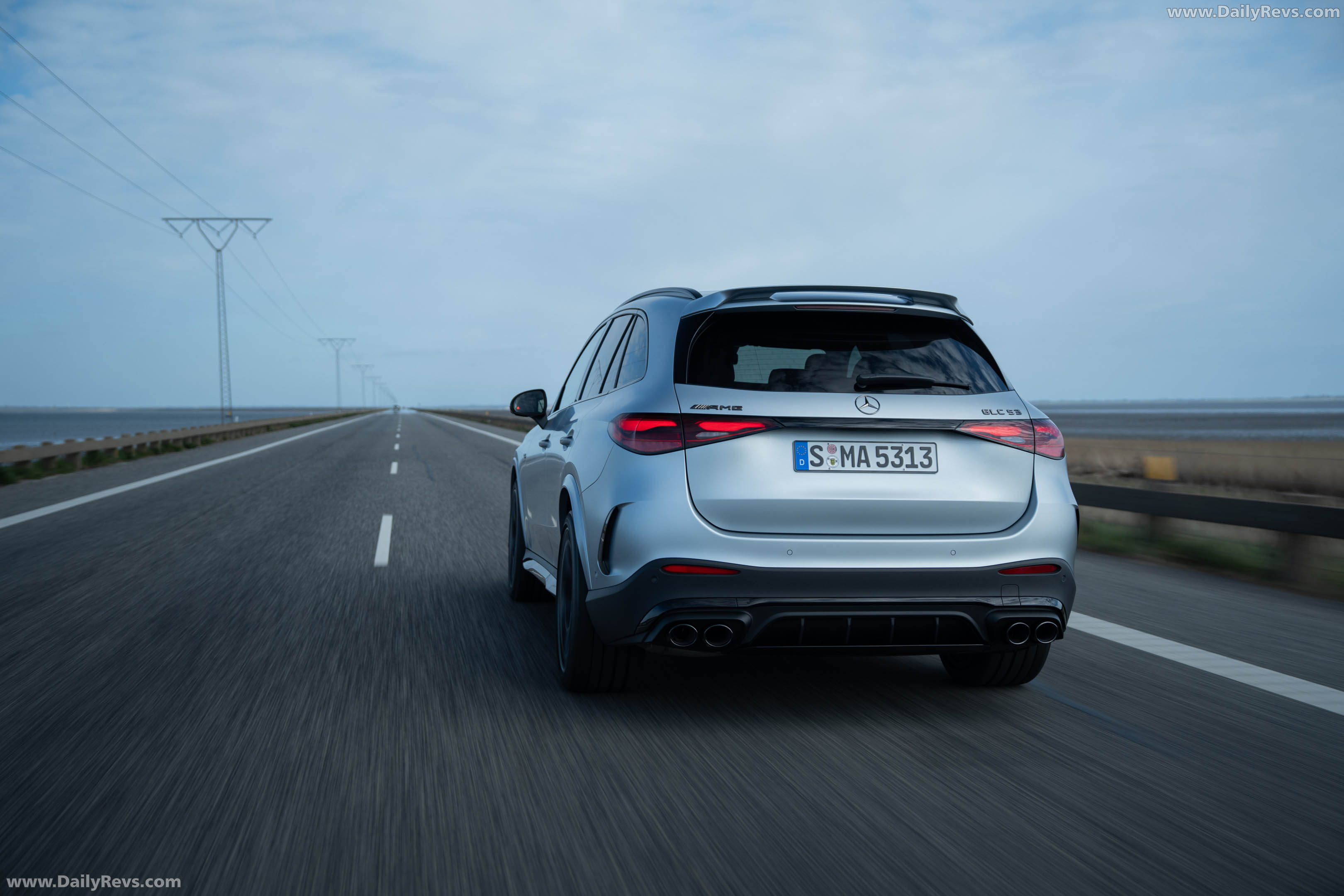 2027 Mercedes-Benz GLC 53 AMG MANUFAKTUR X254 Rear View
