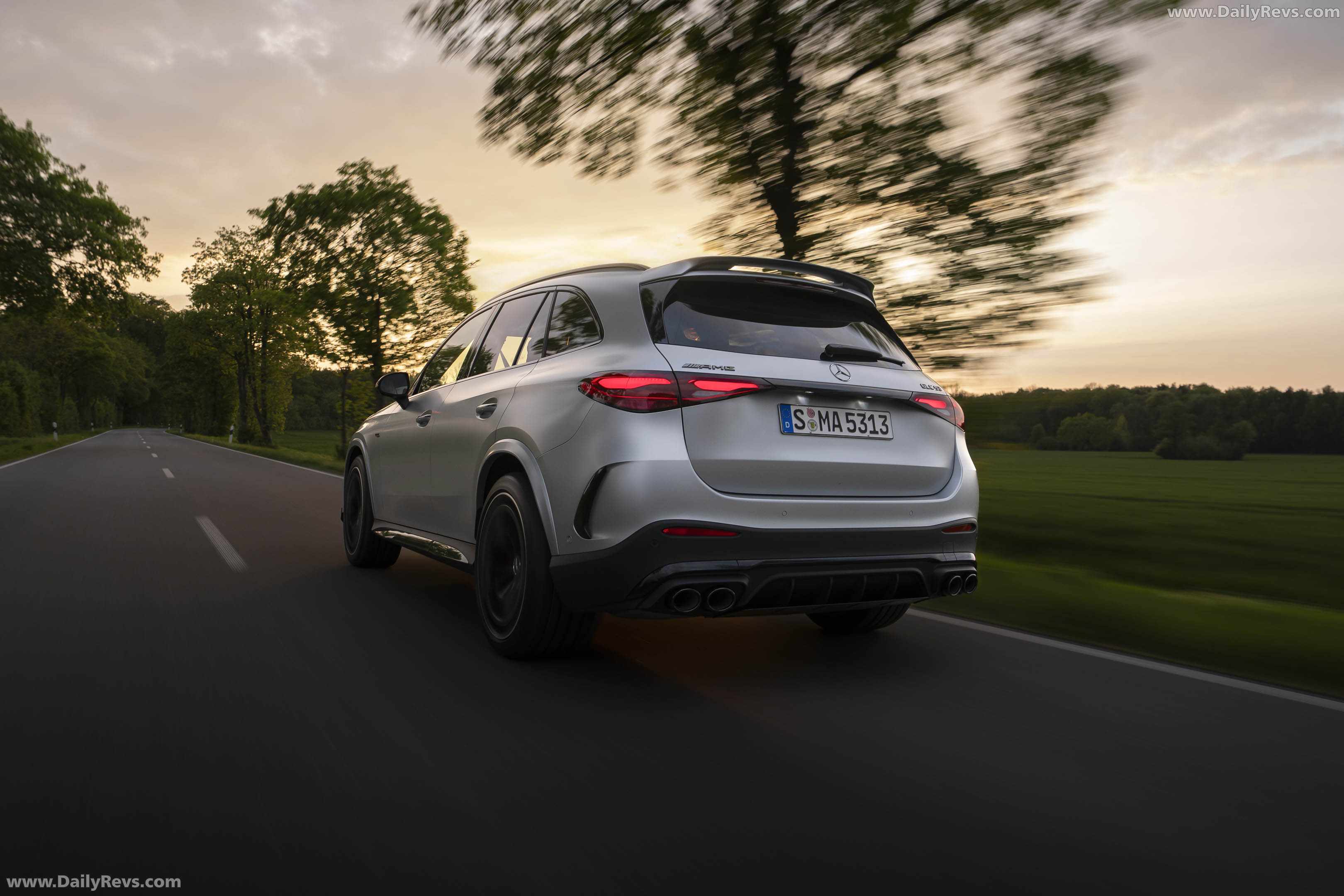 2027 Mercedes-Benz GLC 53 AMG MANUFAKTUR X254 Rear View