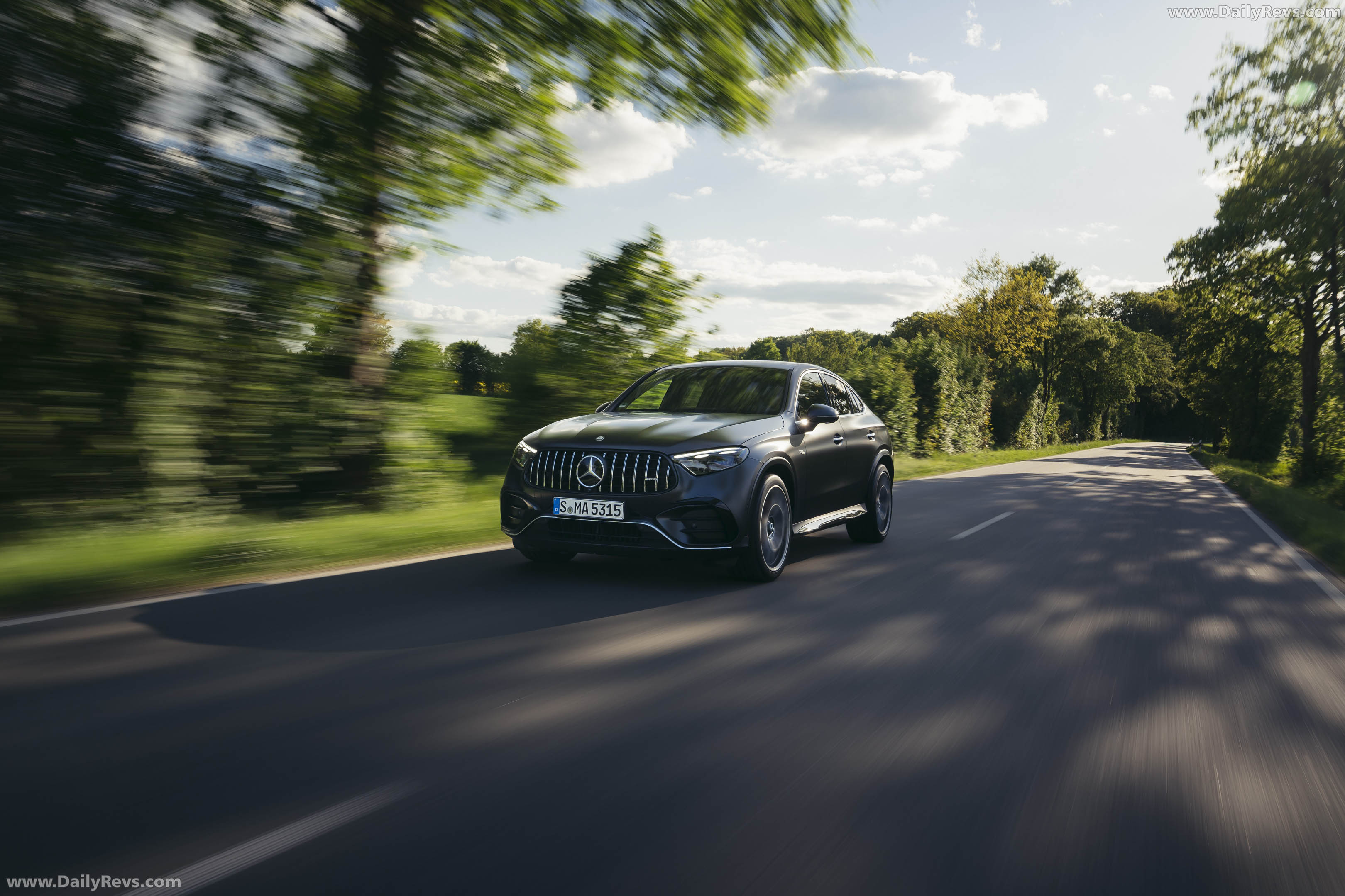 2027 Mercedes-Benz GLC 53 AMG Coupe MANUFAKTUR C254 Front View