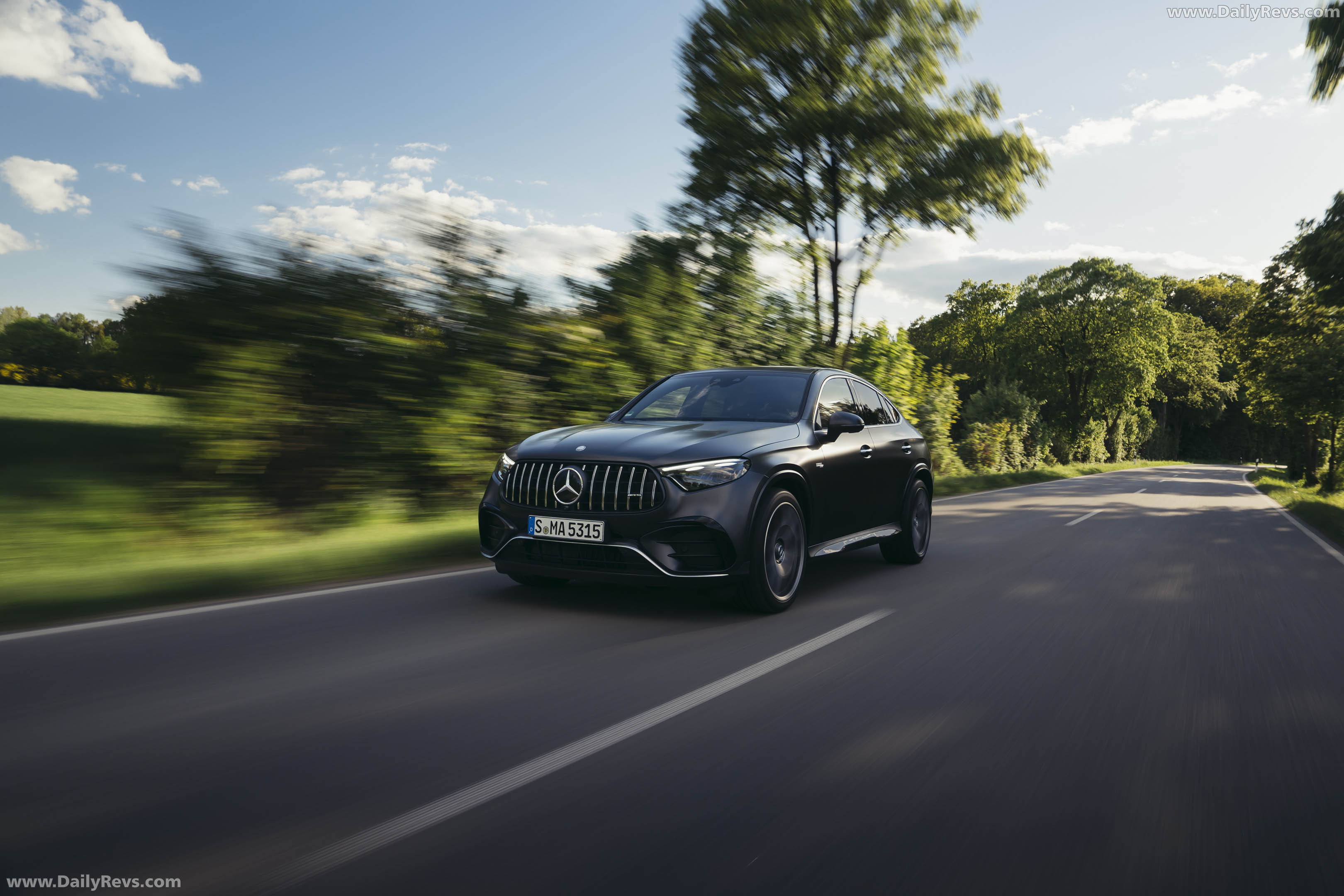 2027 Mercedes-Benz GLC 53 AMG Coupe MANUFAKTUR C254 Front View