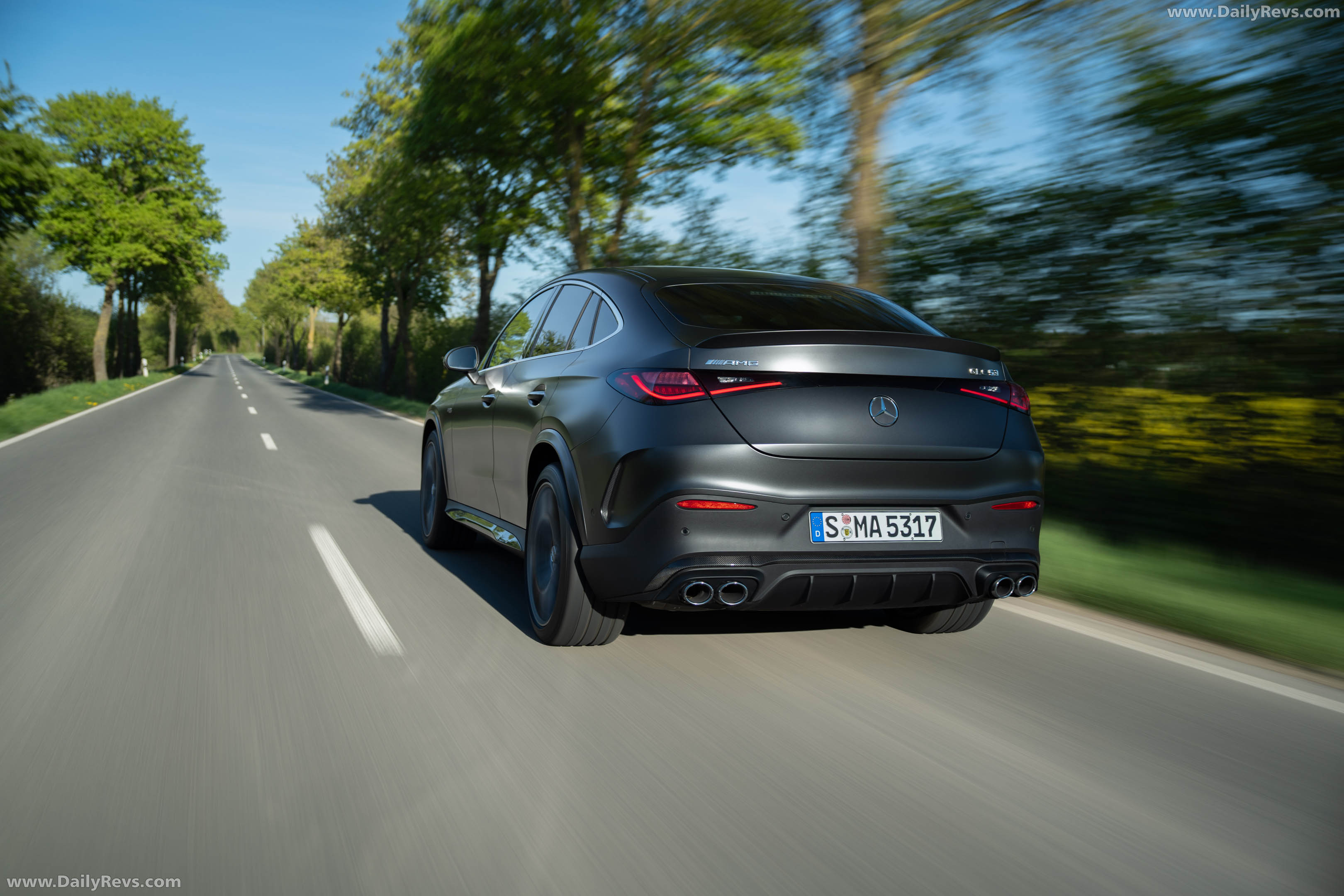 2027 Mercedes-Benz GLC 53 AMG Coupe MANUFAKTUR C254 Rear View