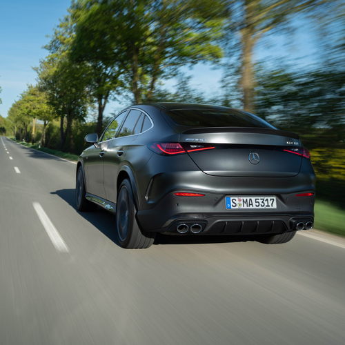 2027 Mercedes-Benz GLC 53 AMG Coupe MANUFAKTUR C254 Rear View
