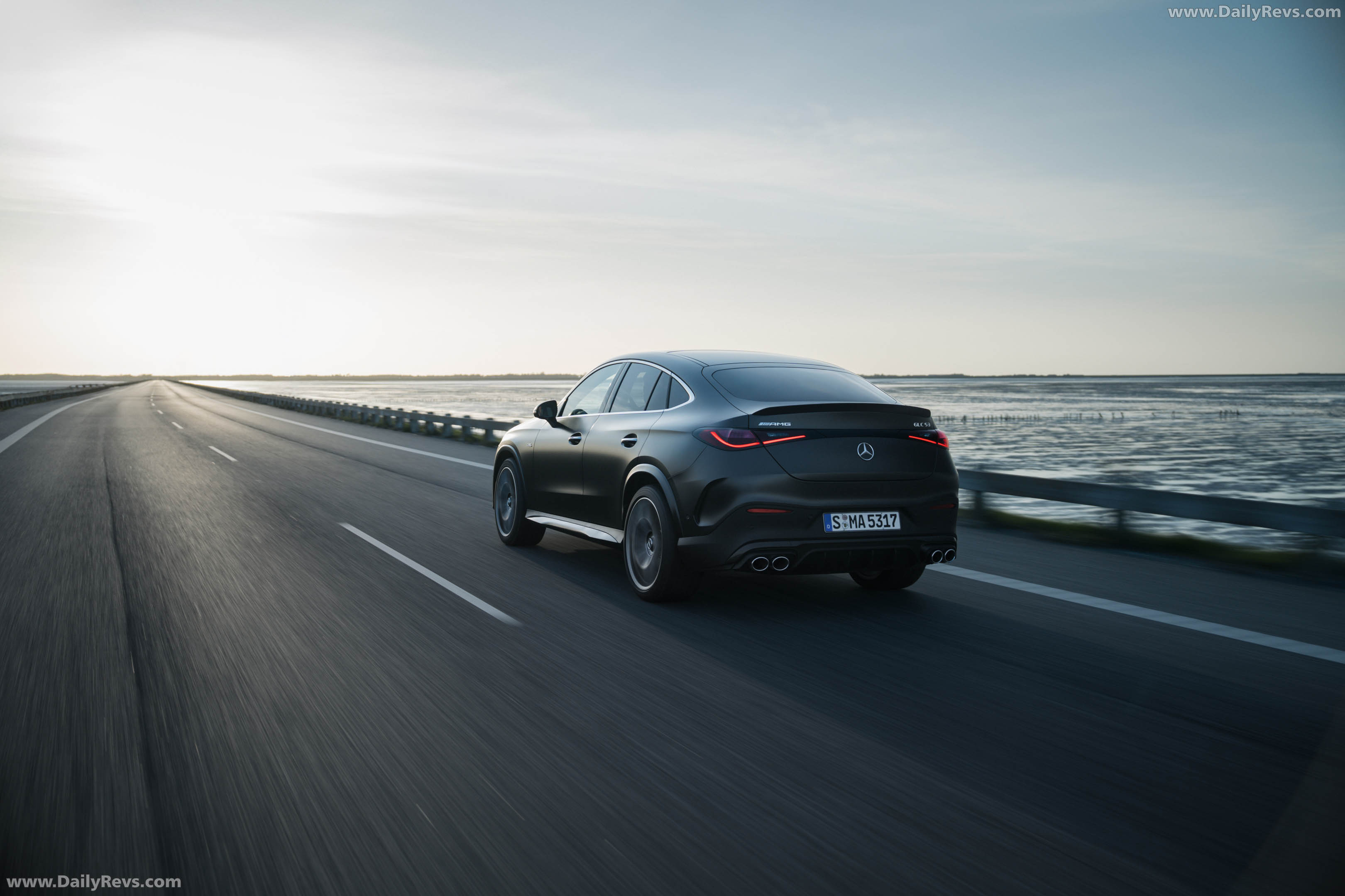 2027 Mercedes-Benz GLC 53 AMG Coupe MANUFAKTUR C254 Rear View