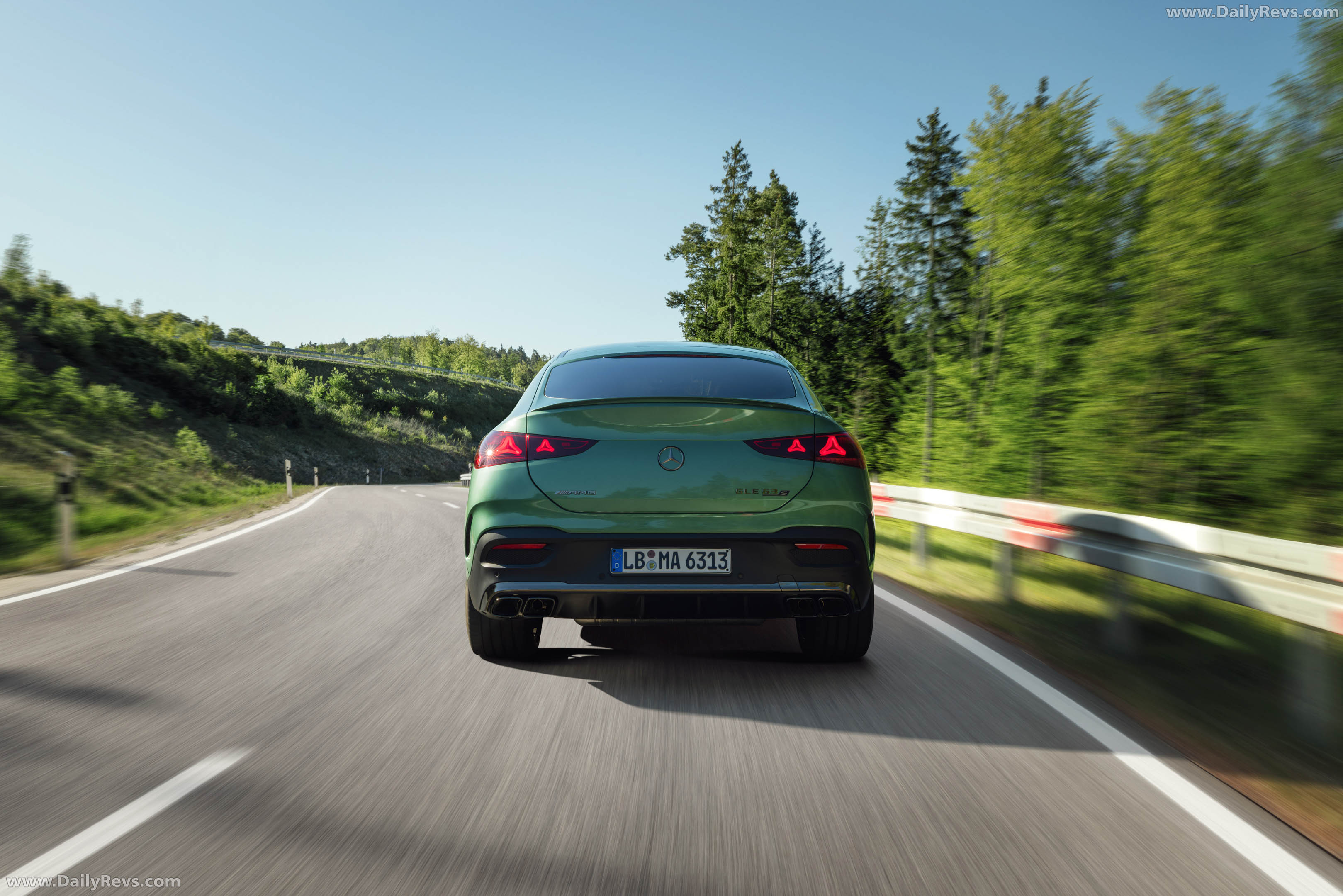 2026 Mercedes-Benz GLE 63 S AMG Coupe C167 Rear View