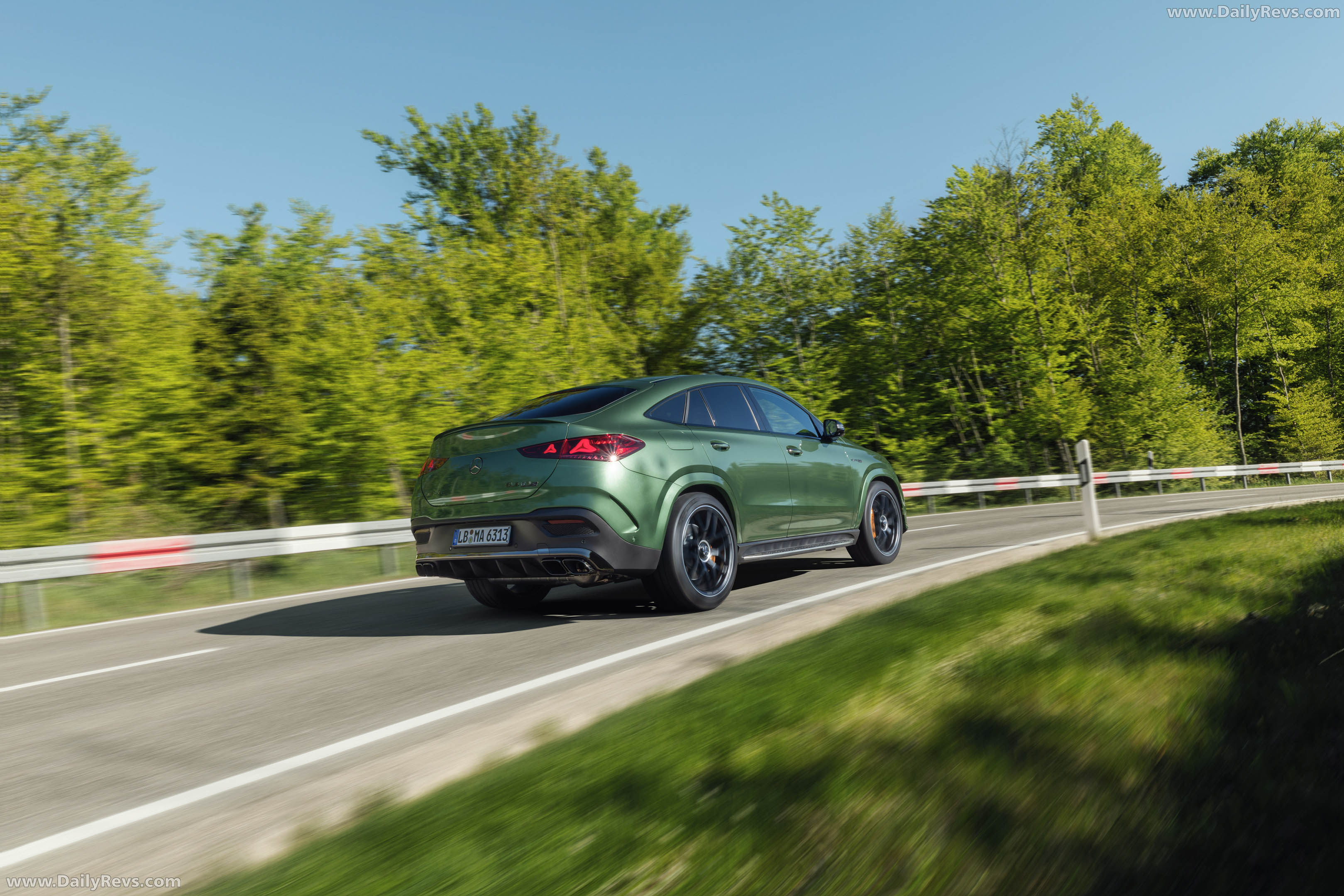 2026 Mercedes-Benz GLE 63 S AMG Coupe C167 Rear View