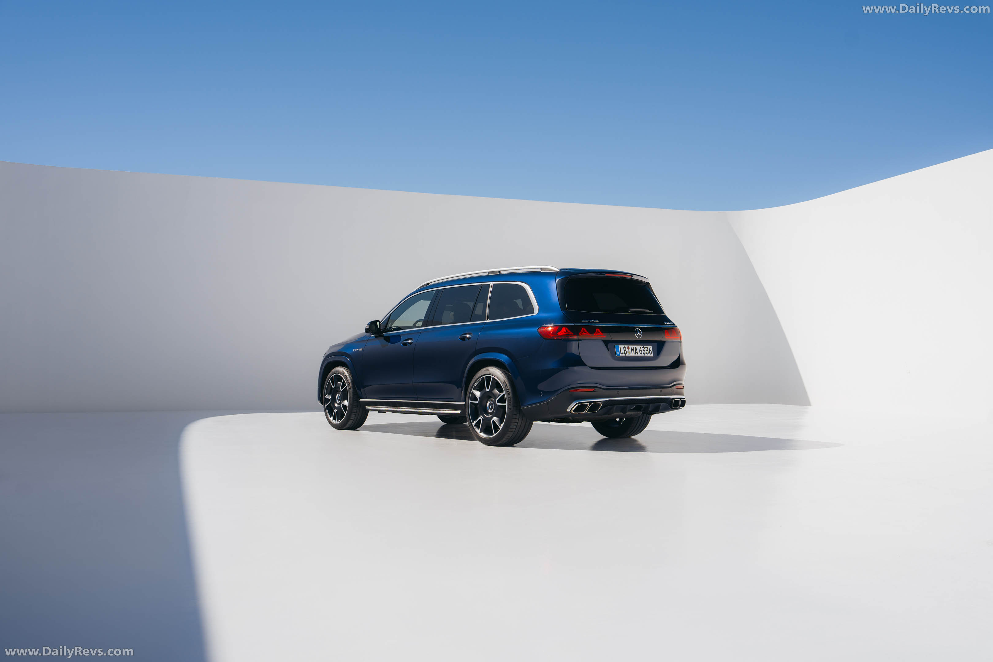 2027 Mercedes-Benz GLS 63 AMG X167 Rear View