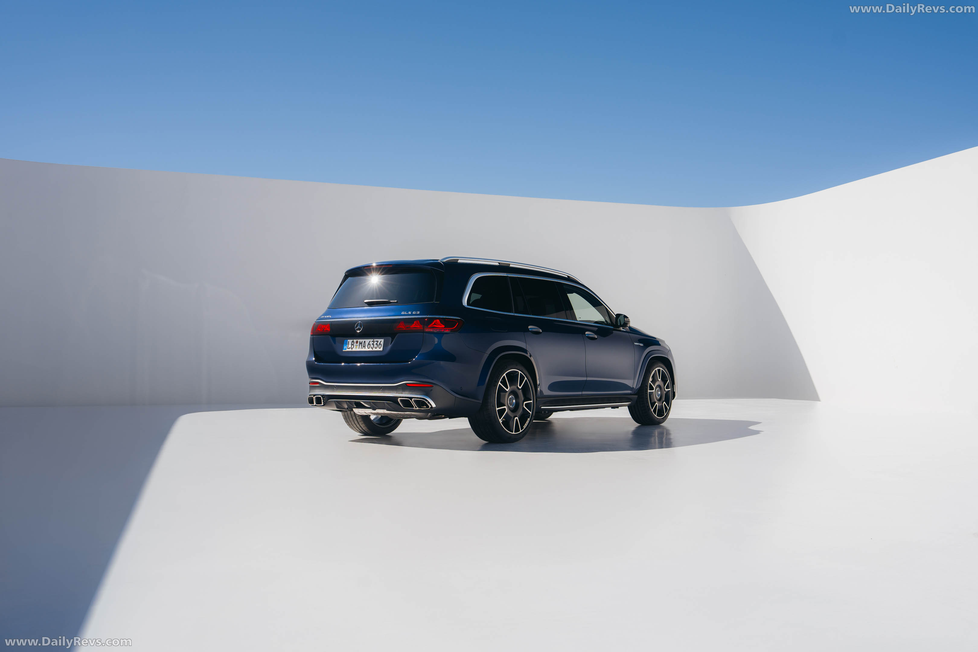 2027 Mercedes-Benz GLS 63 AMG X167 Rear View