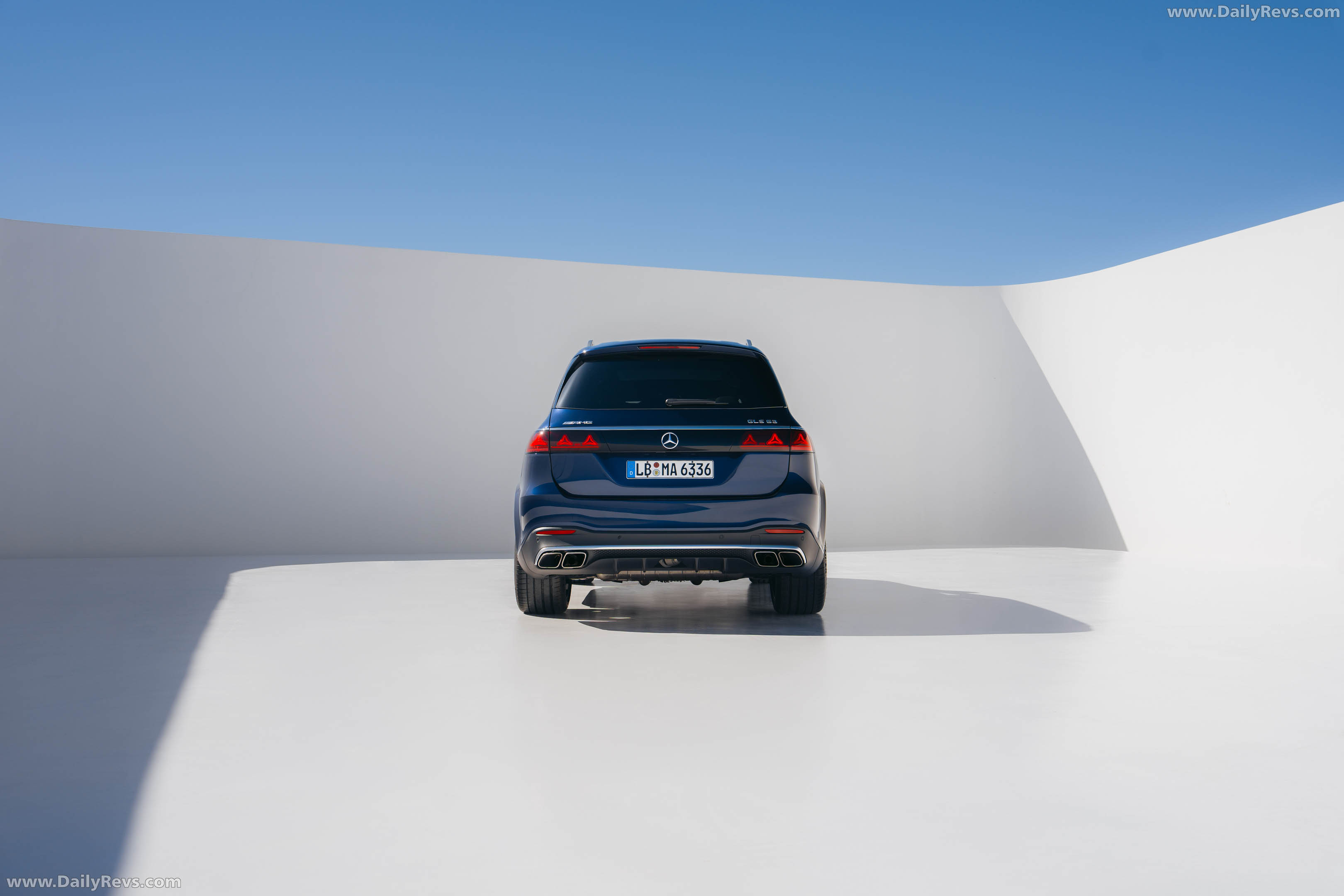 2027 Mercedes-Benz GLS 63 AMG X167 Rear View