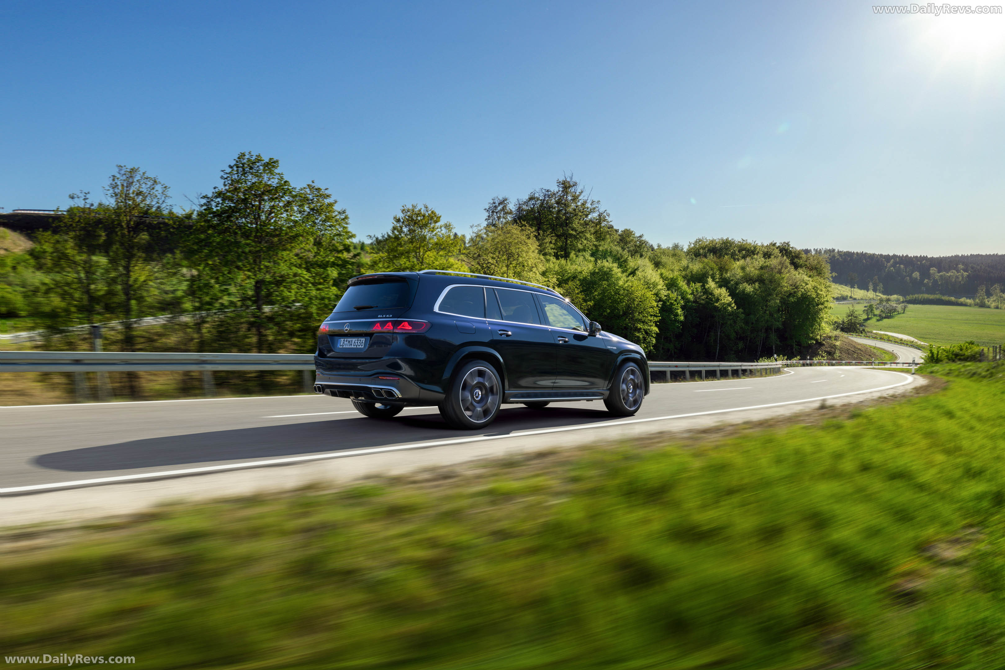 2027 Mercedes-Benz GLS 63 AMG X167 Rear View