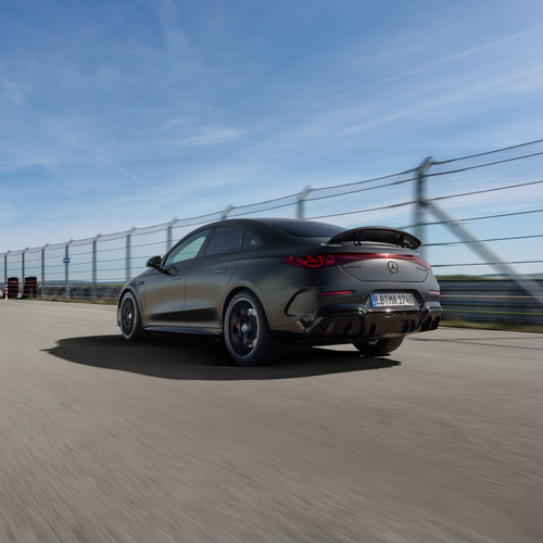 2027 Mercedes-Benz CLA 45 AMG C117 Rear View