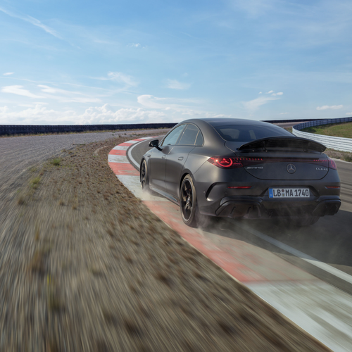 2027 Mercedes-Benz CLA 45 AMG C117 Rear View