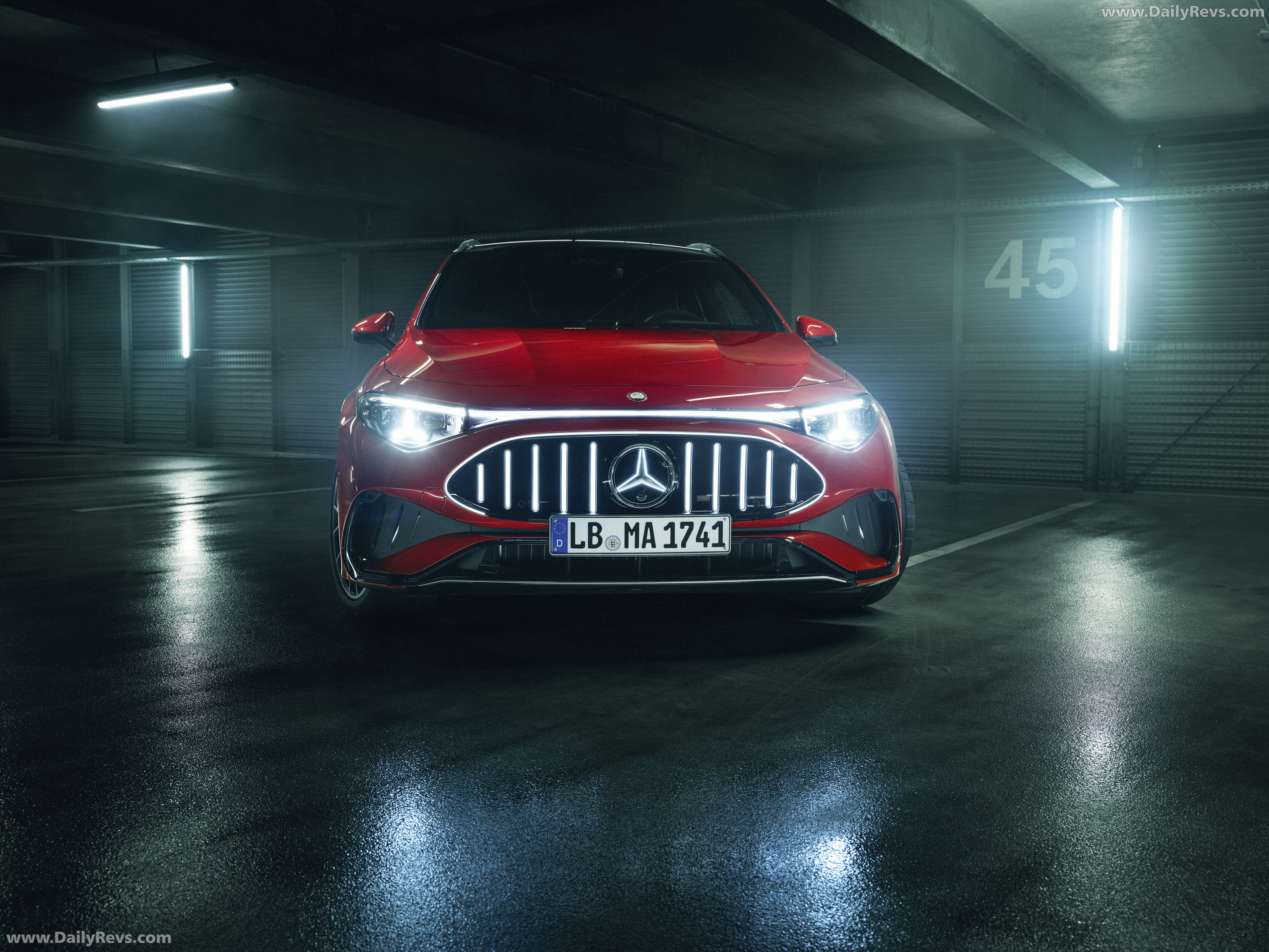 2027 Mercedes-Benz CLA 45 AMG Shooting Brake C117 Front View